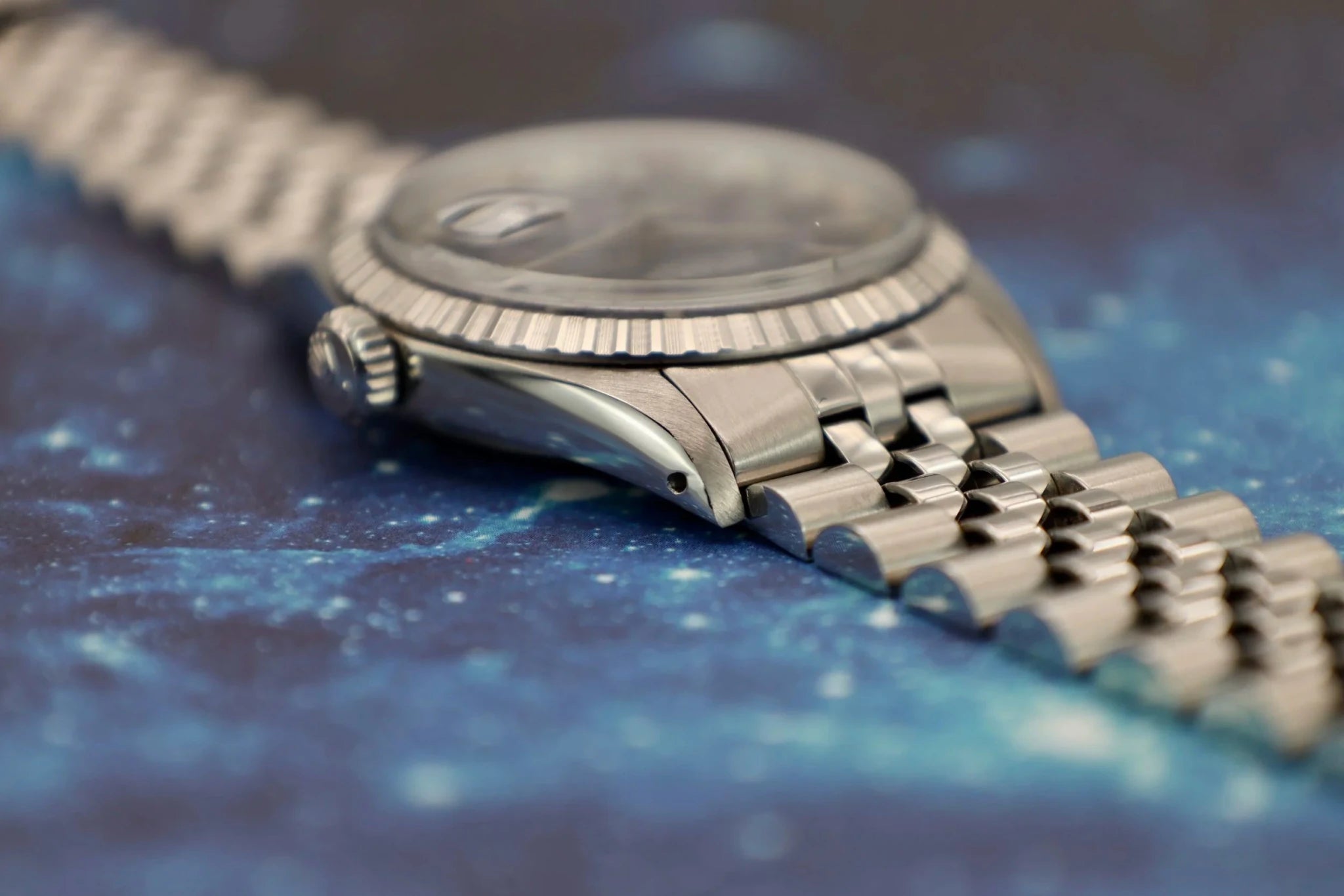 1978 Rolex Datejust Ref. 1603 | Tropical Ring Blue Dial - Sierra Time Co