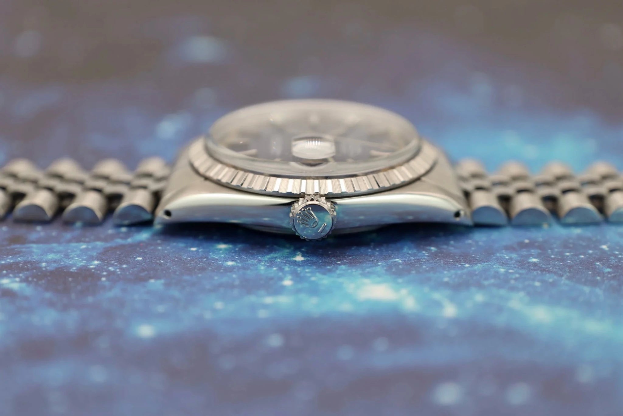 1978 Rolex Datejust Ref. 1603 | Tropical Ring Blue Dial - Sierra Time Co