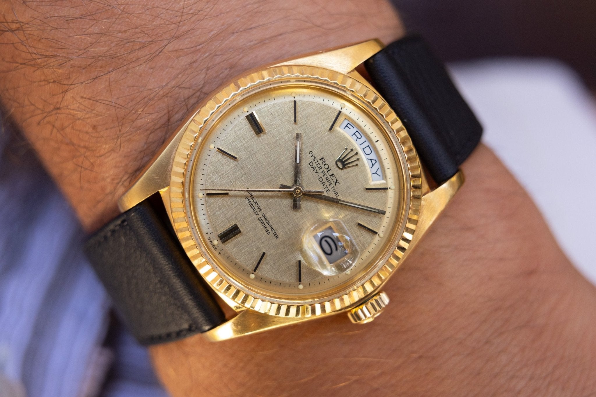 1978 Rolex Day-Date Ref. 1803 | Linen Dial - Sierra Time Co