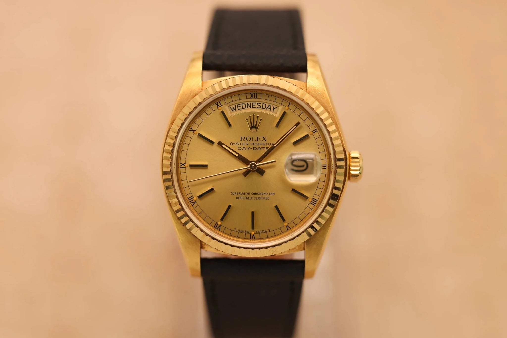 1978 Rolex Day-Date Ref. 18038 | Champagne Dial - Sierra Time Co
