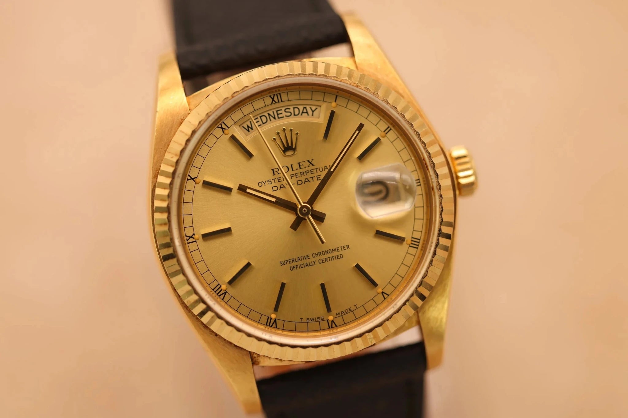 1978 Rolex Day-Date Ref. 18038 | Champagne Dial - Sierra Time Co