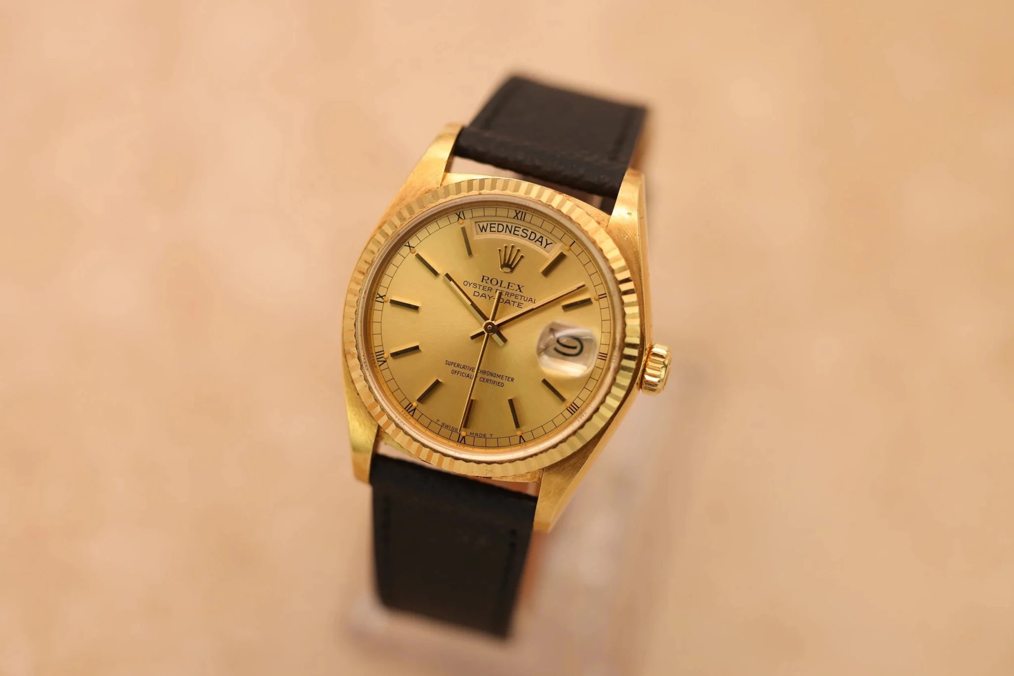 1978 Rolex Day-Date Ref. 18038 | Champagne Dial - Sierra Time Co