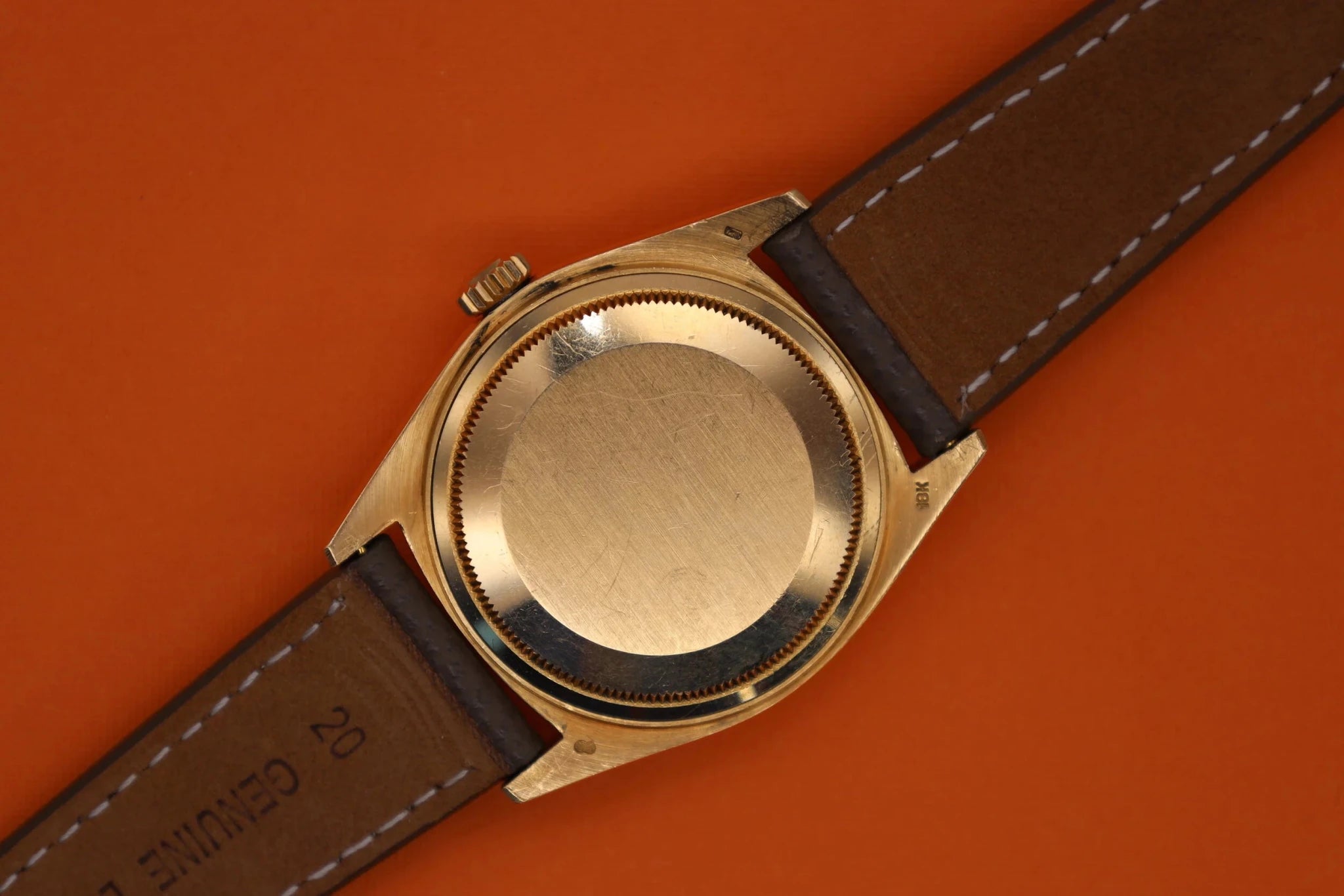 1978 Rolex Day-Date Ref. 18038 | Pumpkin Patina - Sierra Time Co