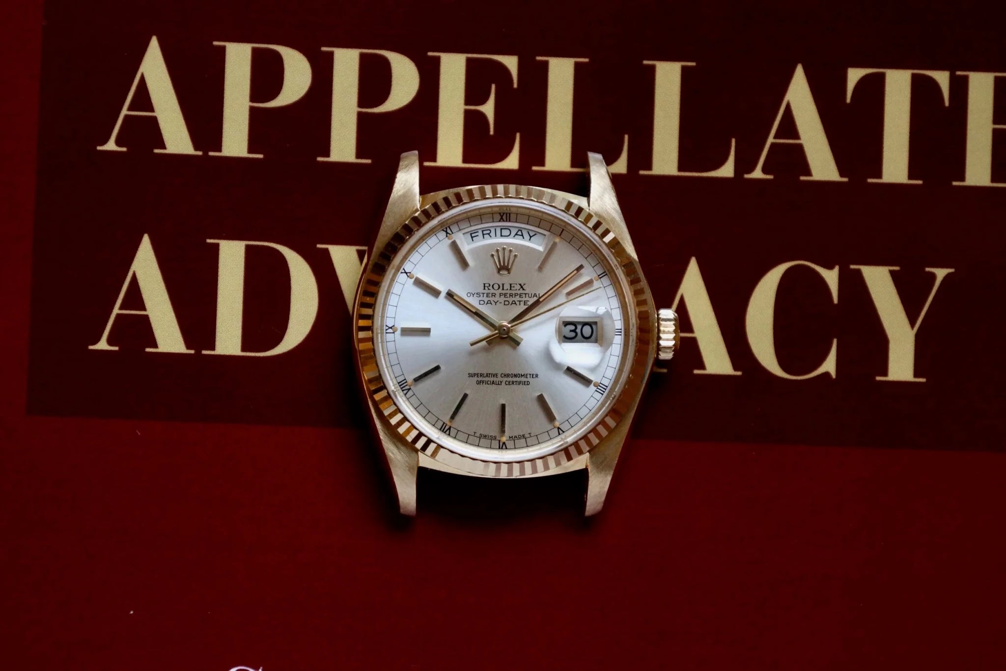 1978 Rolex Day-Date Ref. 18038 | Pumpkin Patina - Sierra Time Co