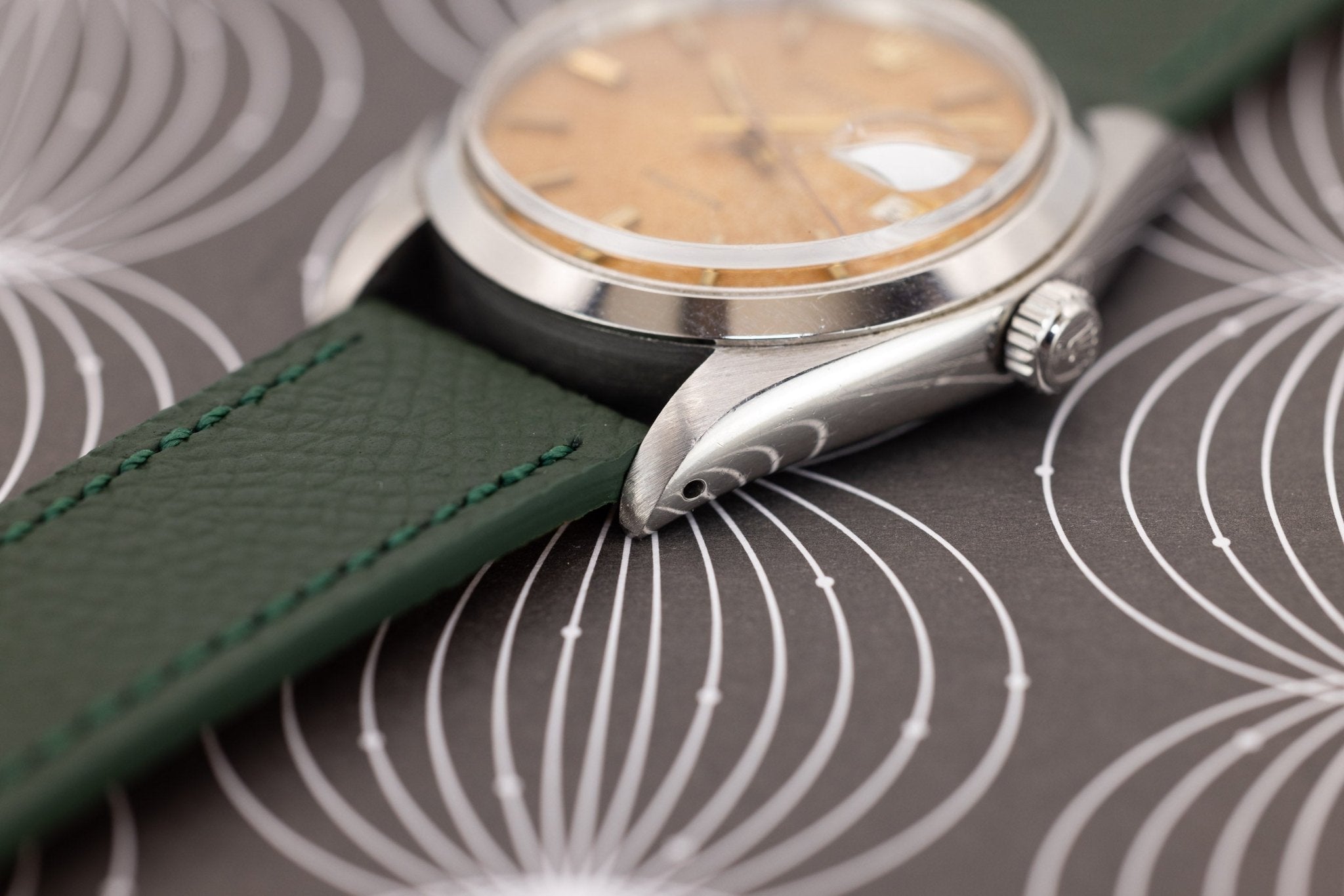 1978 Rolex OysterDate Ref. 6694 | Cosmic Orange Tropical Dial - Sierra Time Co