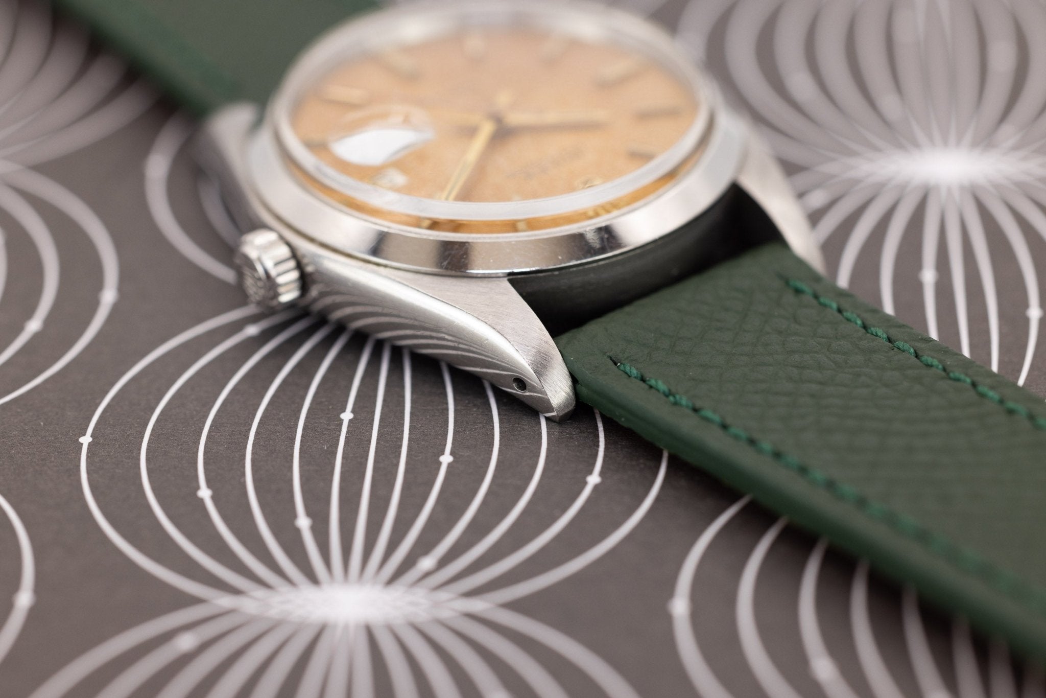 1978 Rolex OysterDate Ref. 6694 | Cosmic Orange Tropical Dial - Sierra Time Co