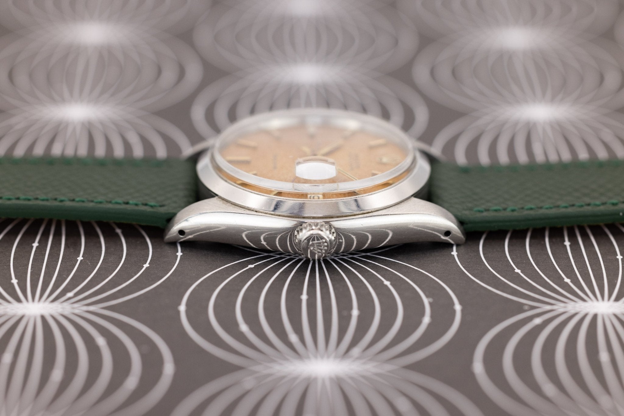 1978 Rolex OysterDate Ref. 6694 | Cosmic Orange Tropical Dial - Sierra Time Co