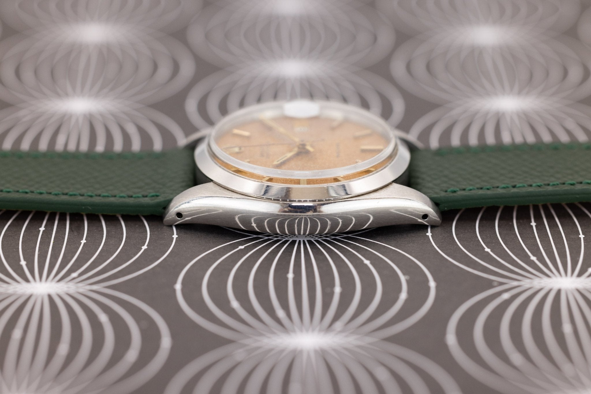 1978 Rolex OysterDate Ref. 6694 | Cosmic Orange Tropical Dial - Sierra Time Co