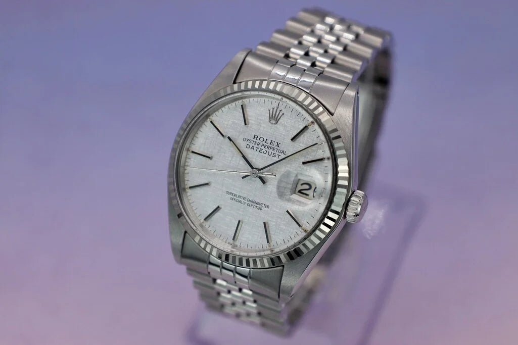1979 Rolex Datejust Ref. 16014 | Linen Dial - Sierra Time Co