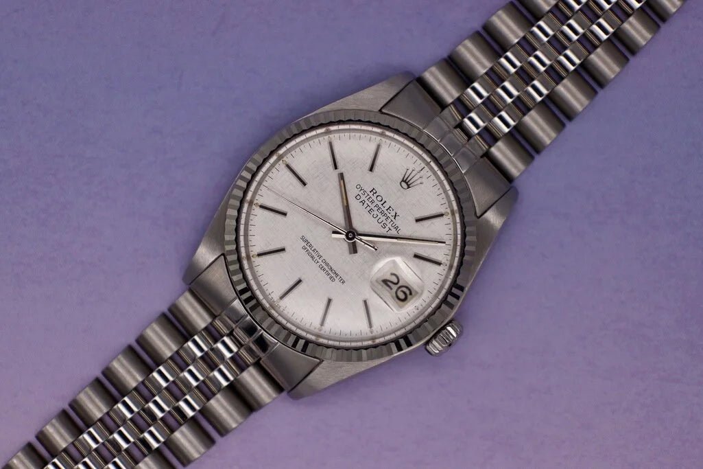 1979 Rolex Datejust Ref. 16014 | Linen Dial - Sierra Time Co