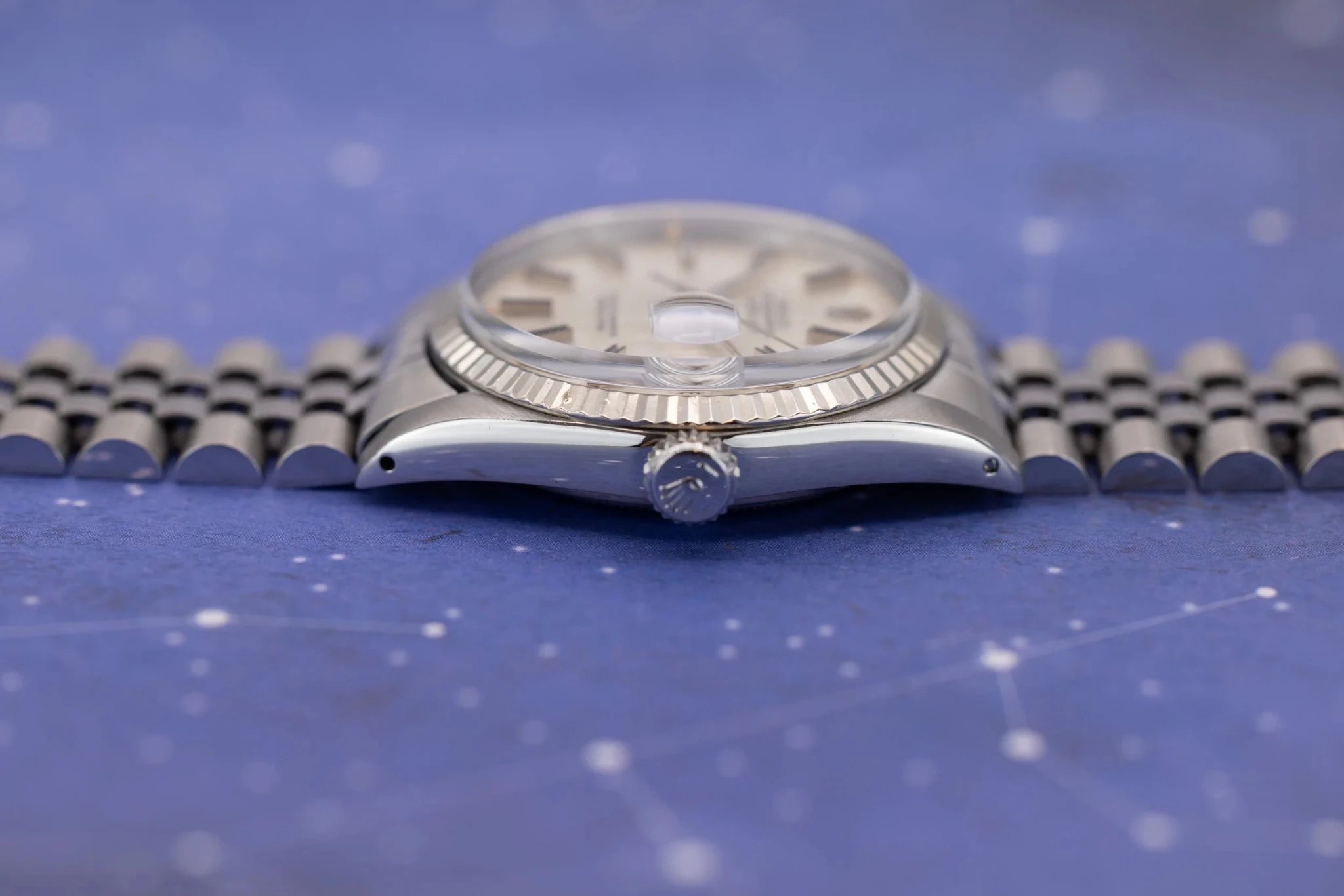 1979 Rolex Datejust Ref. 16014 | Silver Linen Dial - Sierra Time Co
