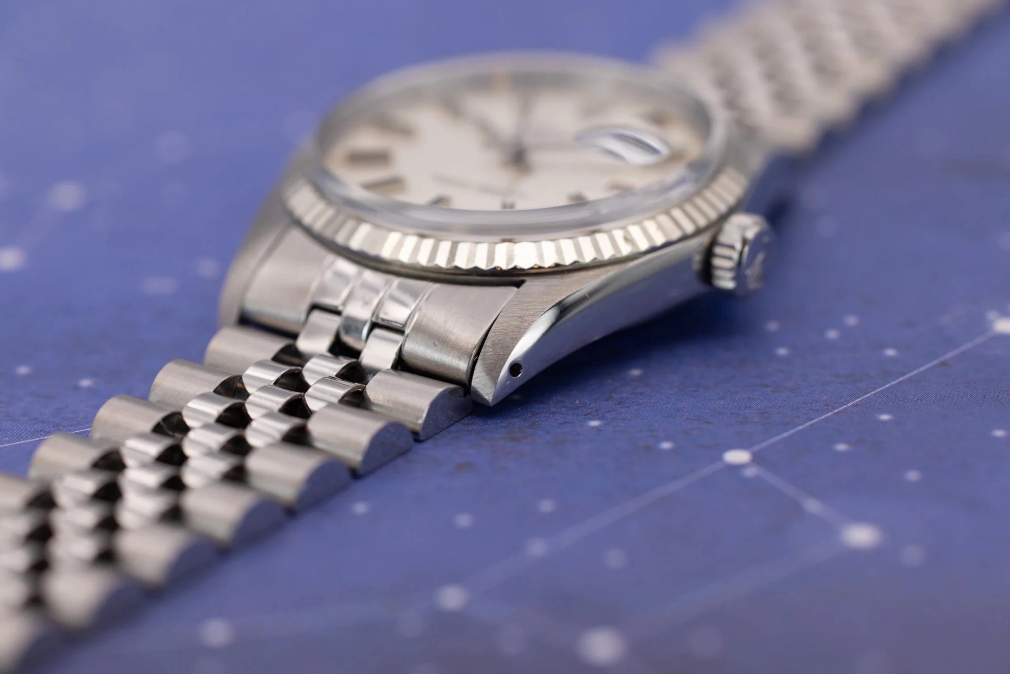 1979 Rolex Datejust Ref. 16014 | Silver Linen Dial - Sierra Time Co