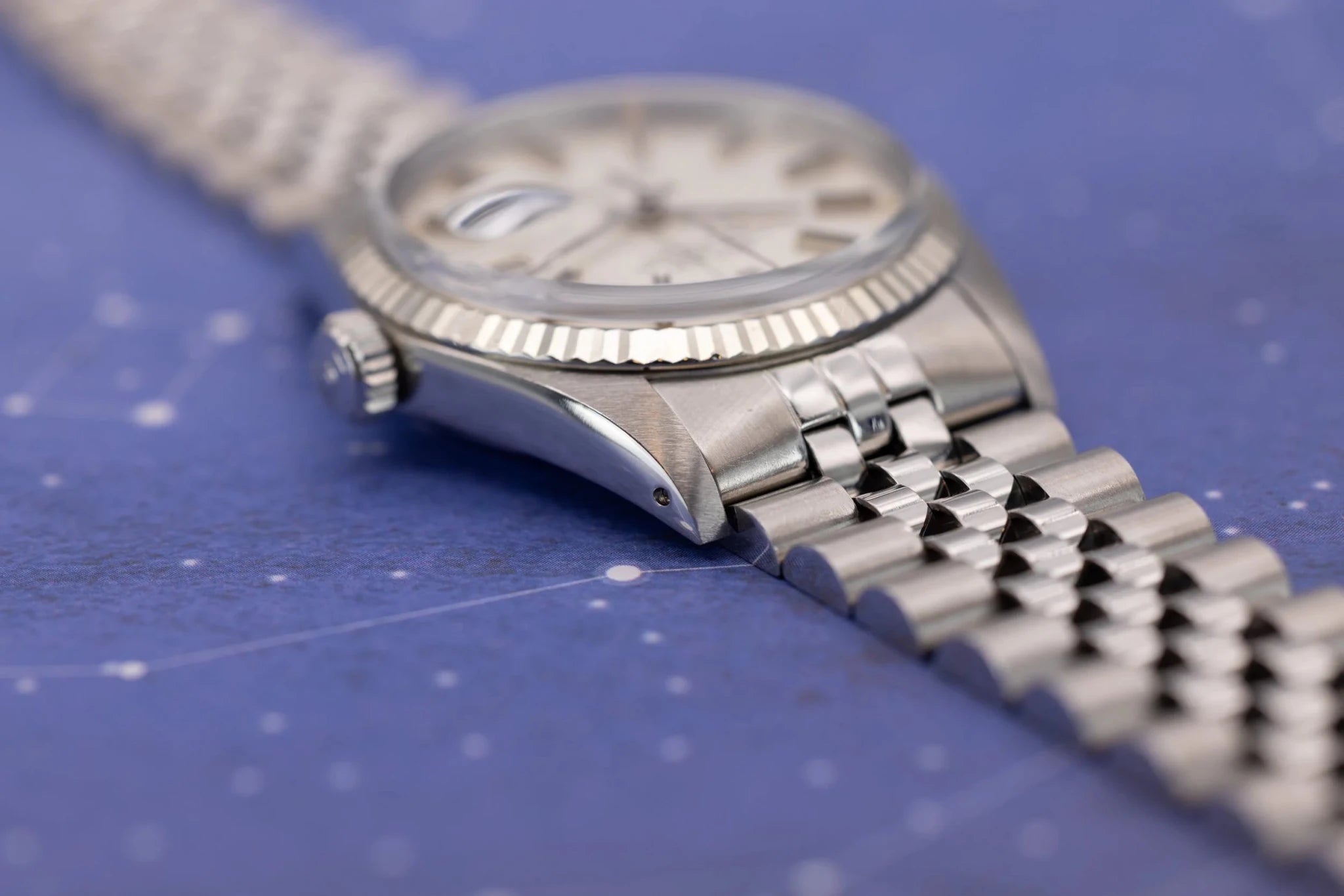 1979 Rolex Datejust Ref. 16014 | Silver Linen Dial - Sierra Time Co