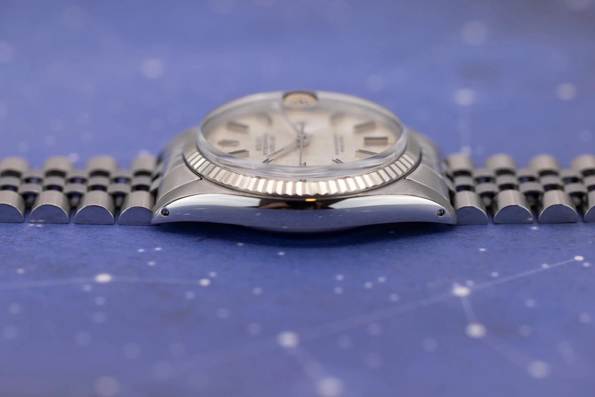 1979 Rolex Datejust Ref. 16014 | Silver Linen Dial - Sierra Time Co