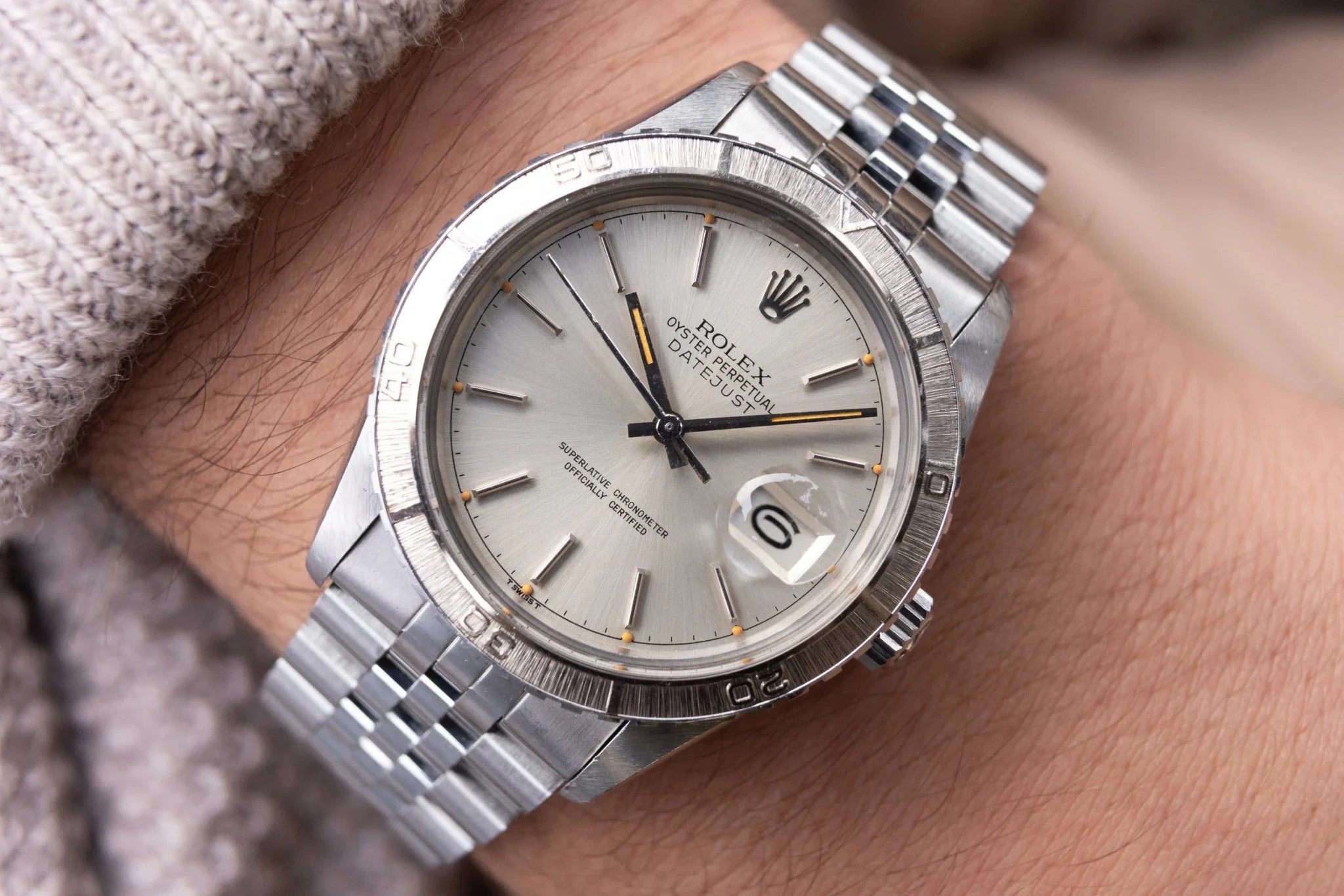 1979 Rolex Datejust Turn-O-Graph Ref. 16250 | Silver Dial - Sierra Time Co