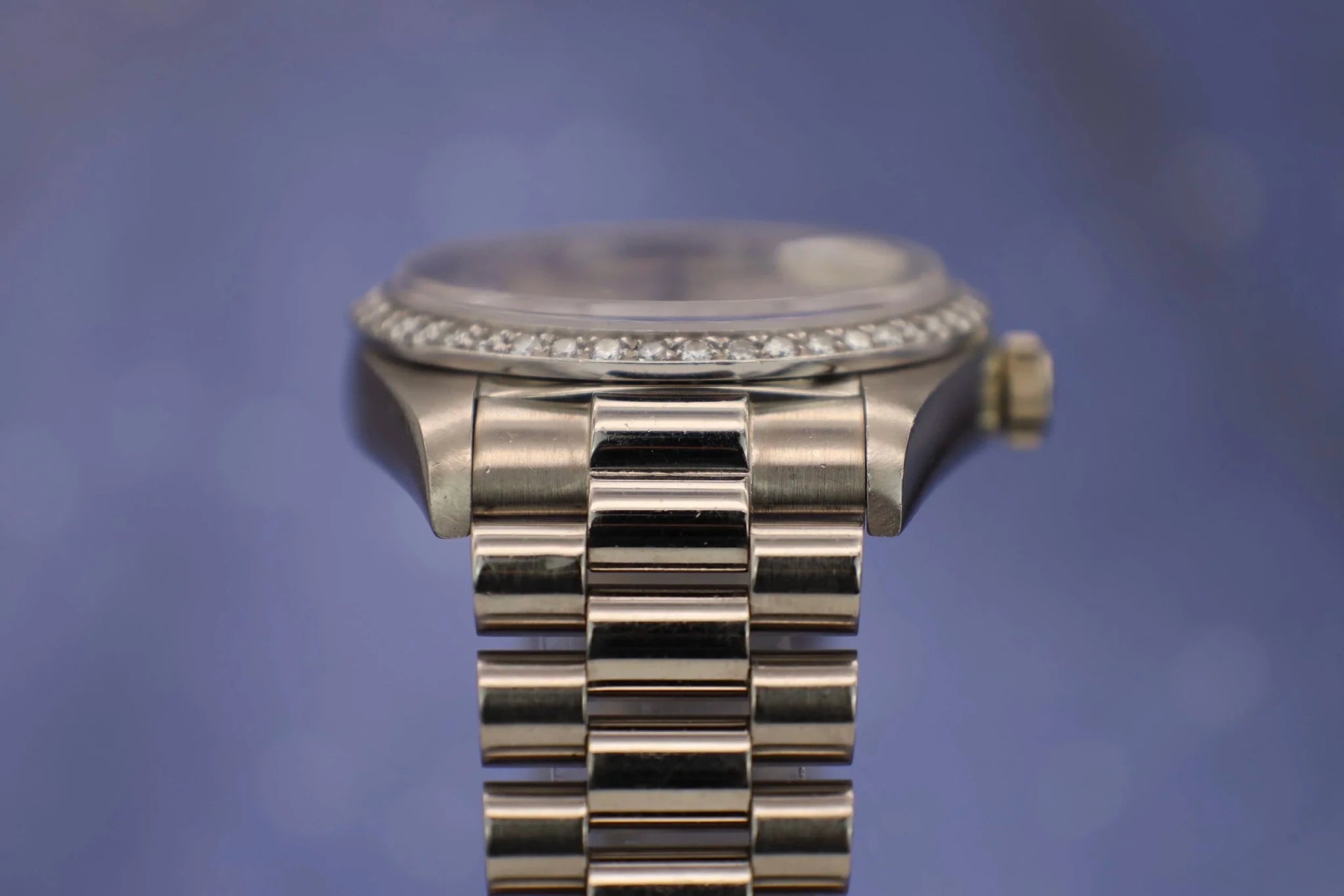1979 Rolex Day-Date Ref. 18049 | Diamond Dial and Bezel - Sierra Time Co