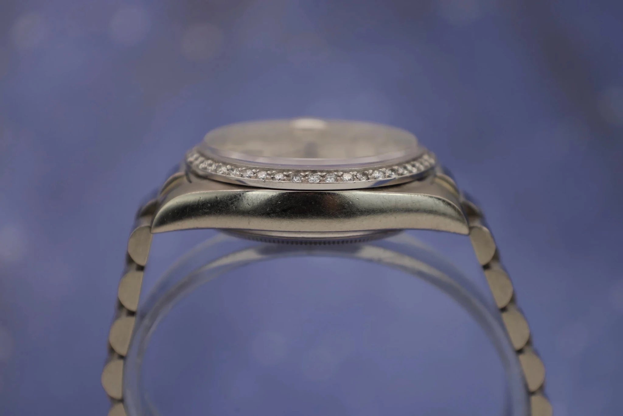 1979 Rolex Day-Date Ref. 18049 | Diamond Dial and Bezel - Sierra Time Co