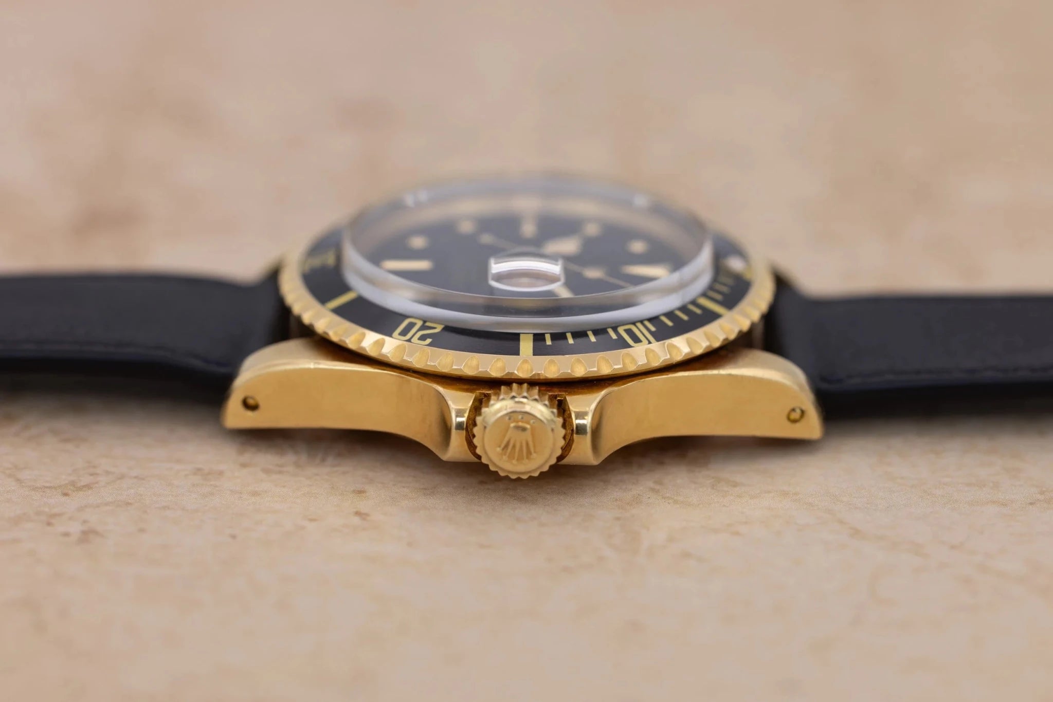 1979 Rolex Submariner Ref. 1680 | Unpolished | Black Nipple Dial | 18K Yellow Gold - Sierra Time Co