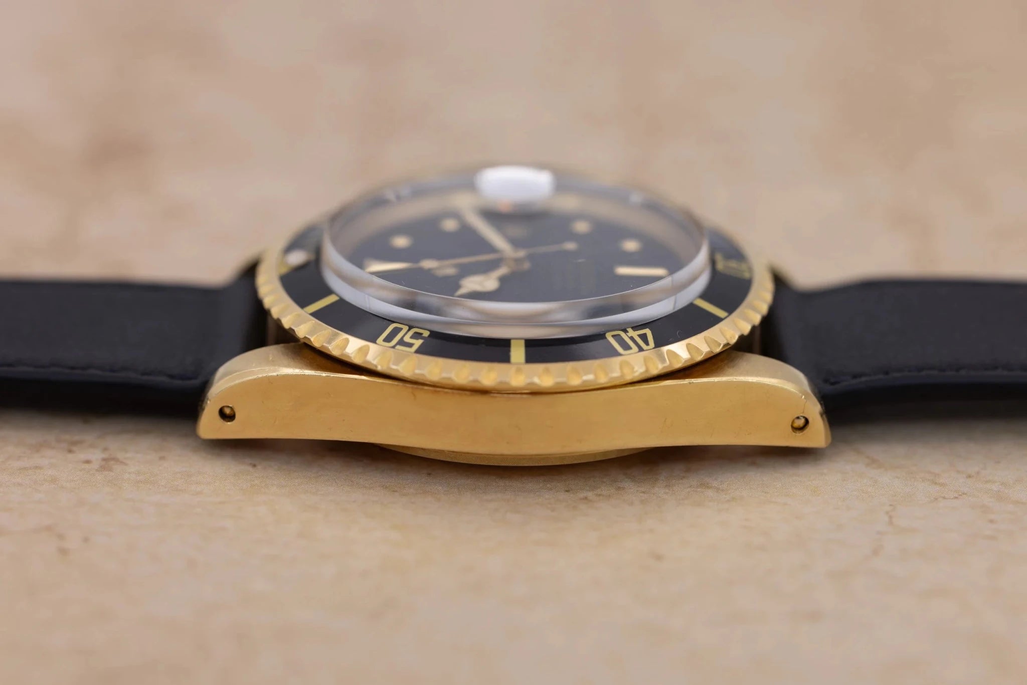 1979 Rolex Submariner Ref. 1680 | Unpolished | Black Nipple Dial | 18K Yellow Gold - Sierra Time Co