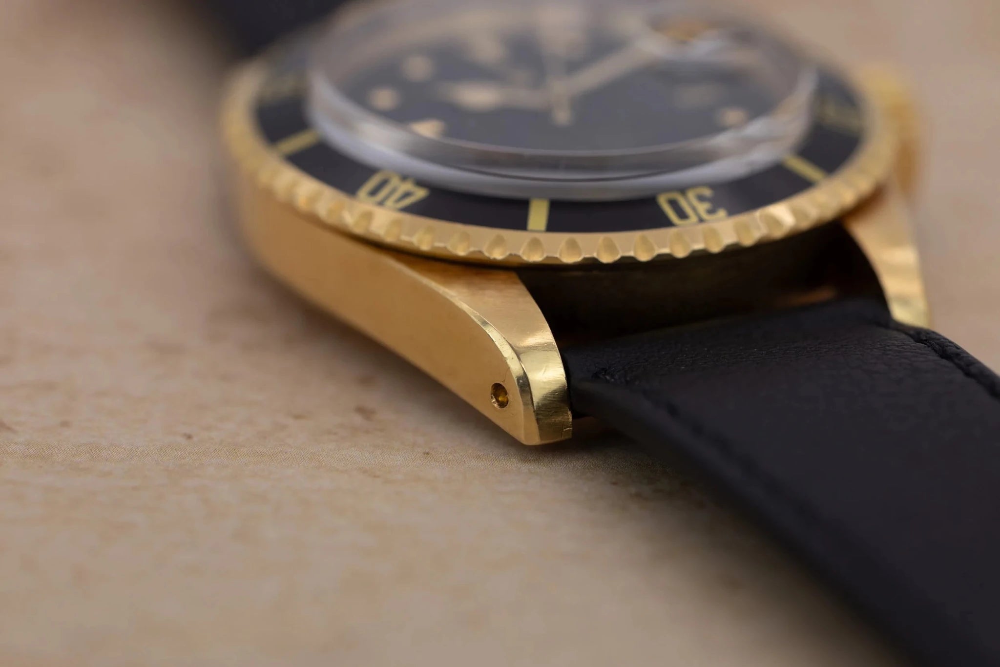 1979 Rolex Submariner Ref. 1680 | Unpolished | Black Nipple Dial | 18K Yellow Gold - Sierra Time Co