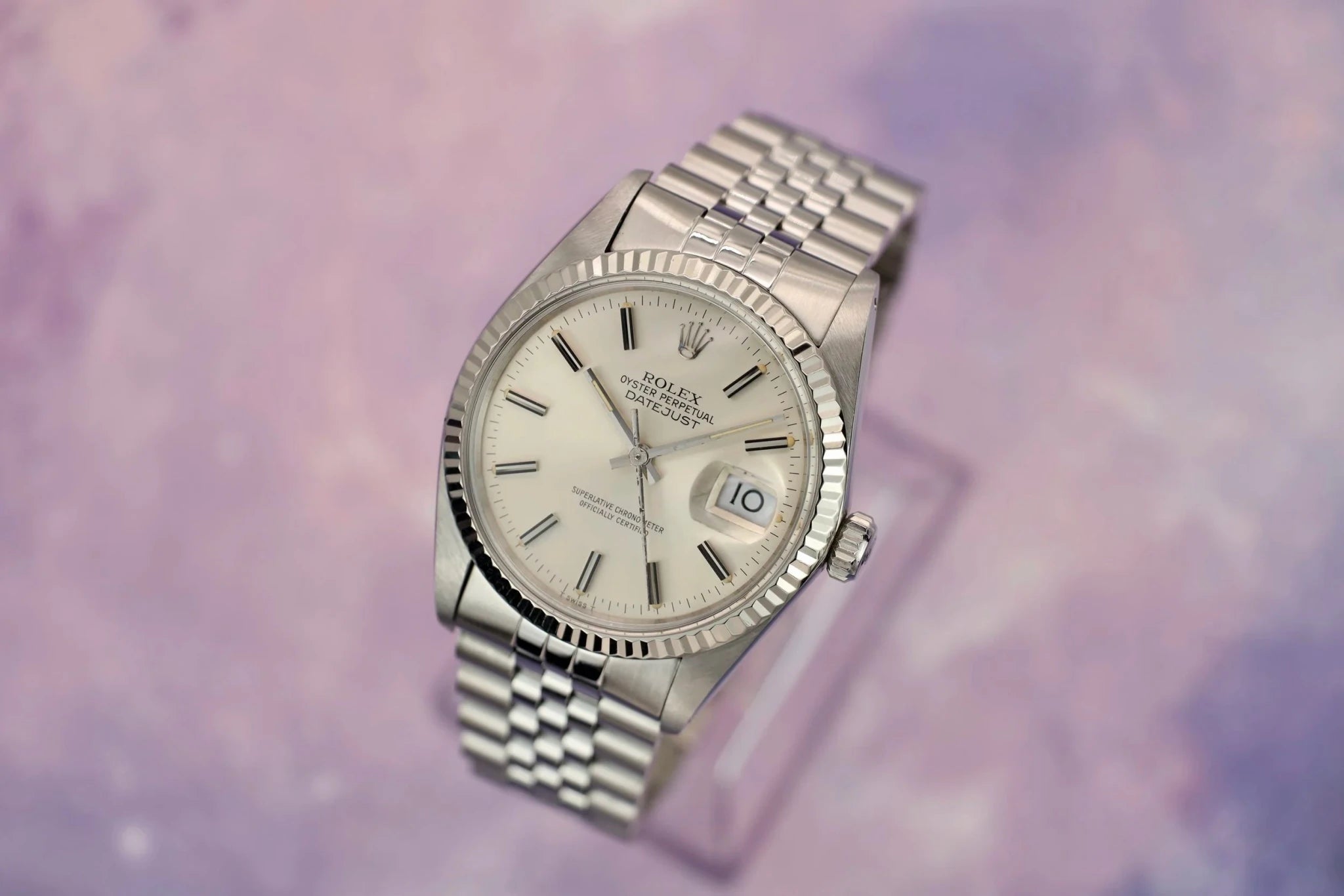 1980 Rolex Datejust Ref. 16014 | Silver Dial - Sierra Time Co
