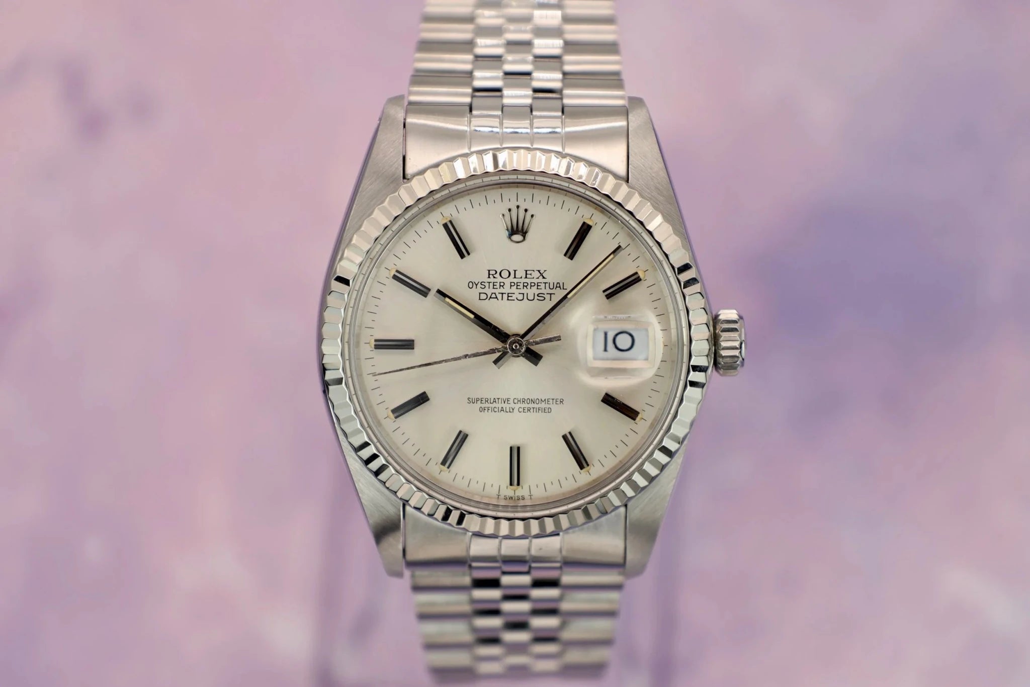 1980 Rolex Datejust Ref. 16014 | Silver Dial - Sierra Time Co