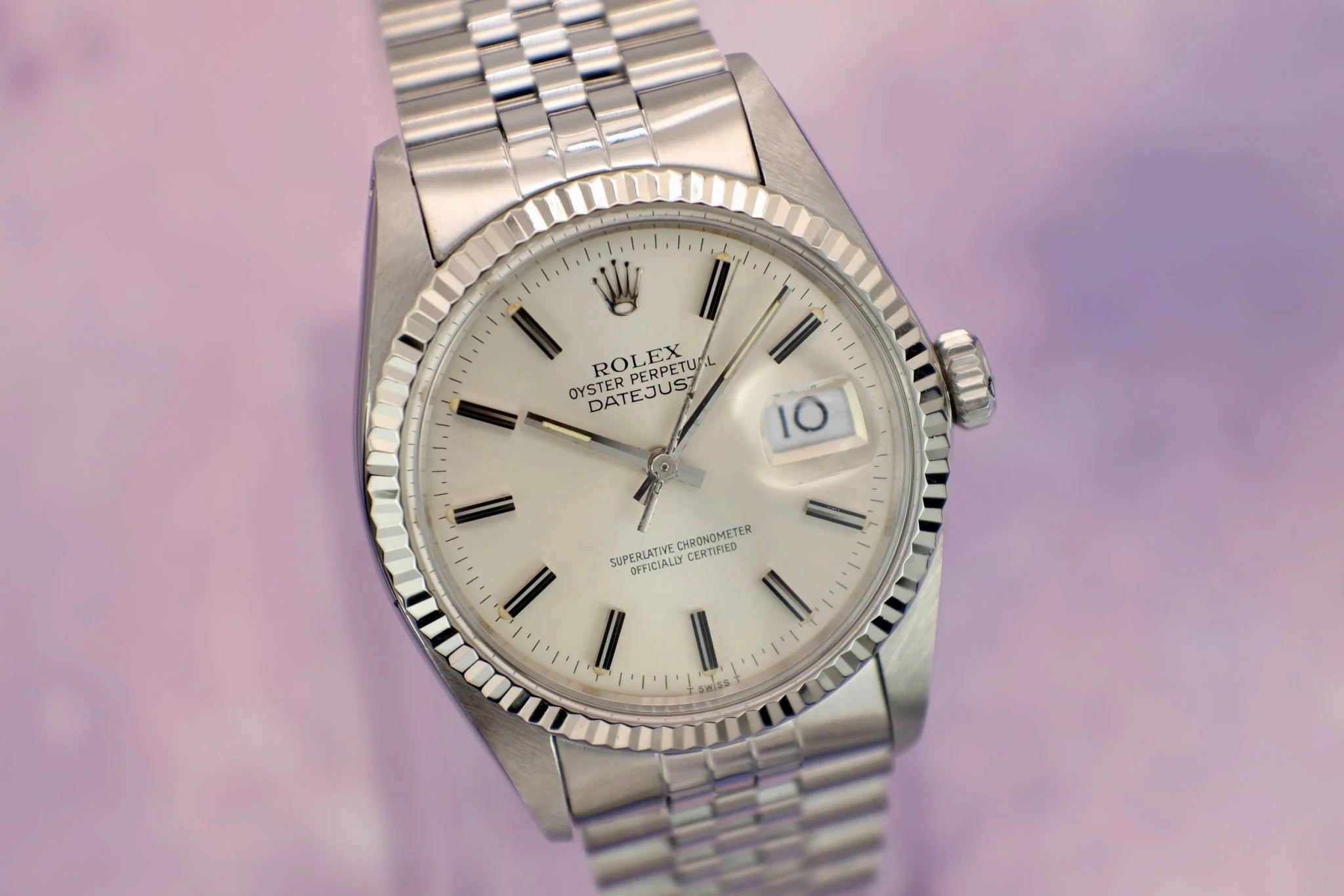 1980 Rolex Datejust Ref. 16014 | Silver Dial - Sierra Time Co
