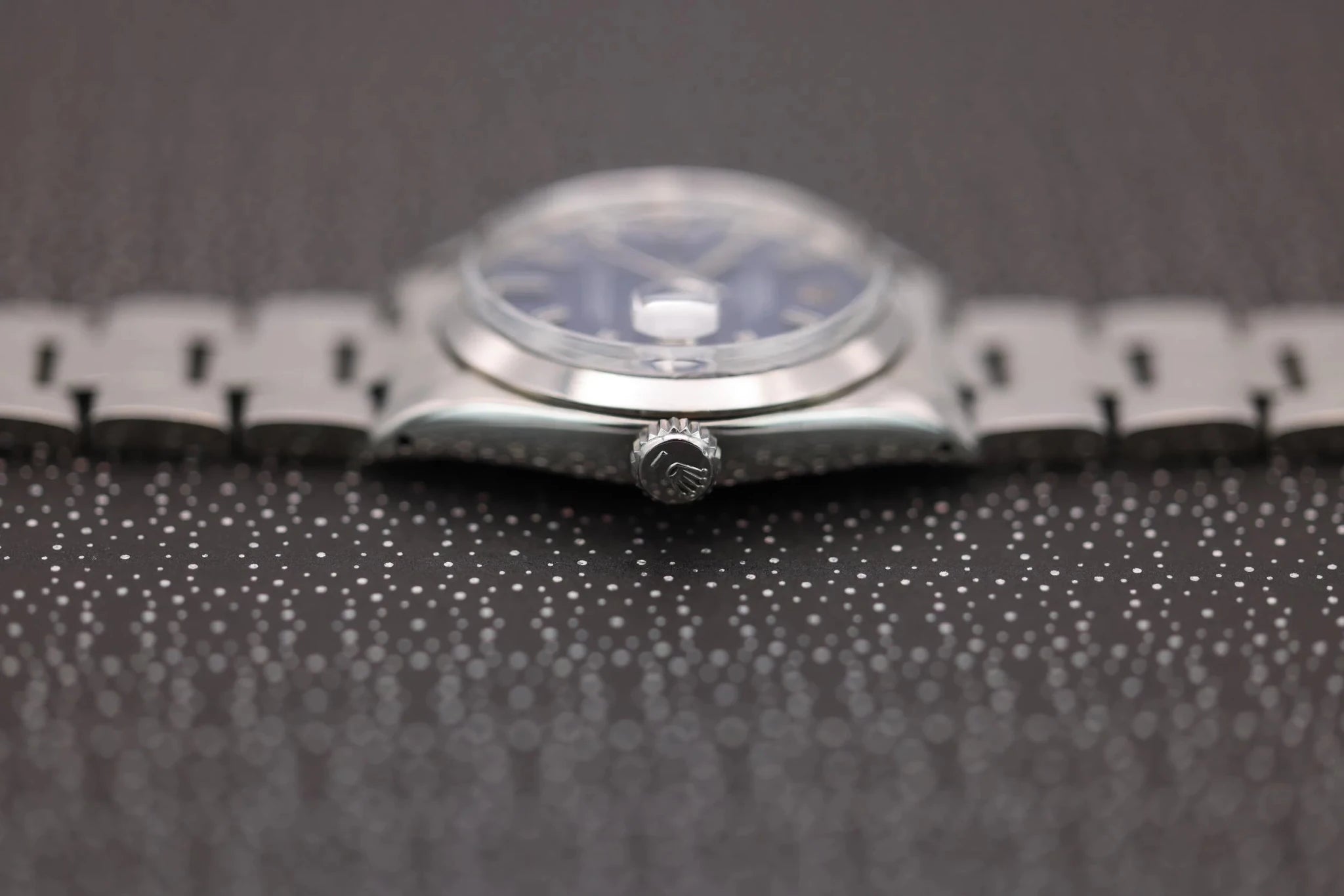1981 Rolex Date Ref. 1500 | Navy Blue Dial - Sierra Time Co