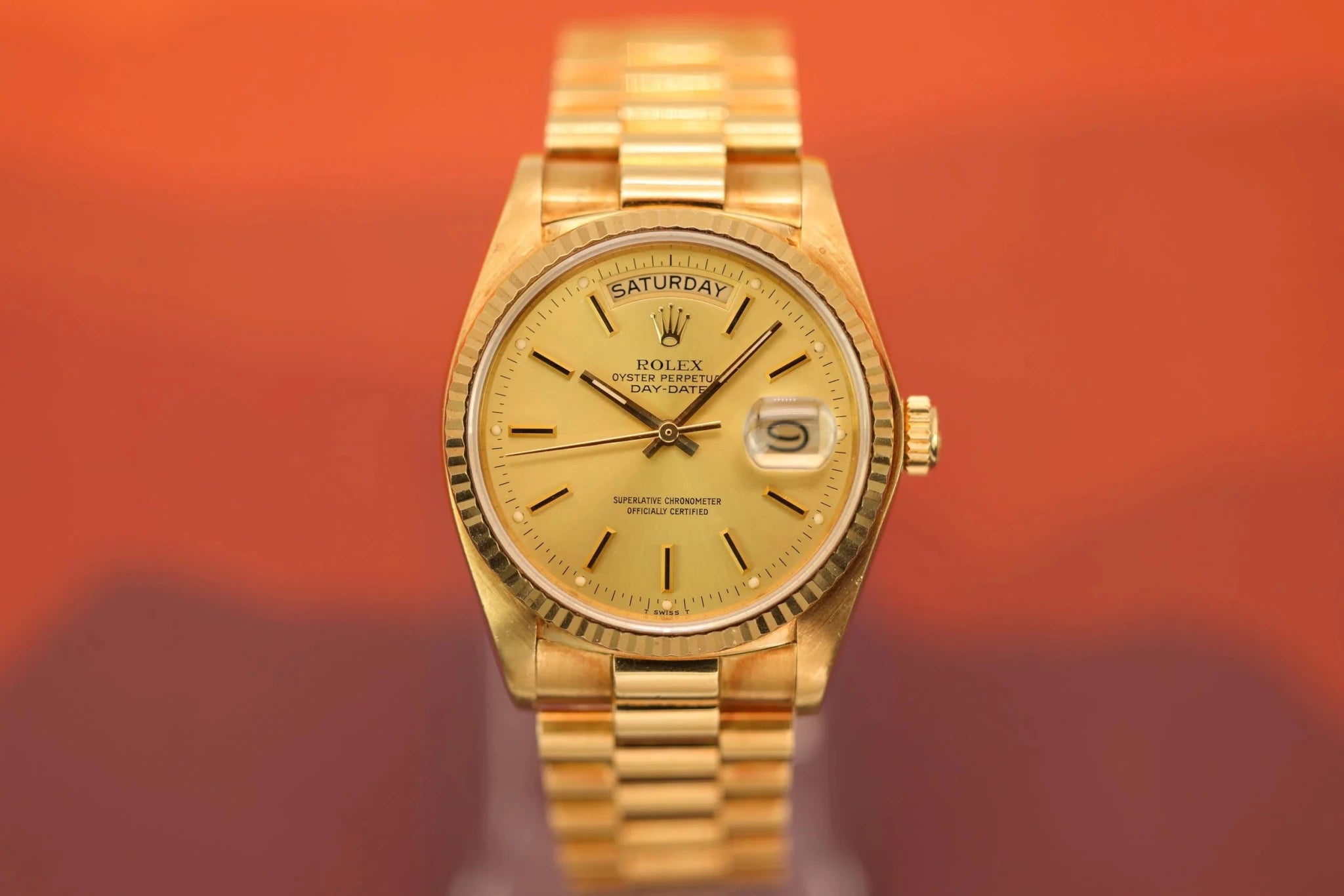 1981 Rolex Day-Date Ref. 18038 | Champagne Dial - Sierra Time Co
