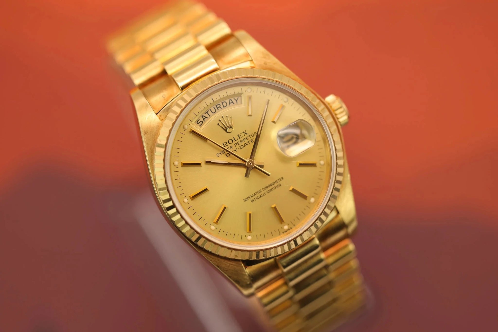 1981 Rolex Day-Date Ref. 18038 | Champagne Dial - Sierra Time Co