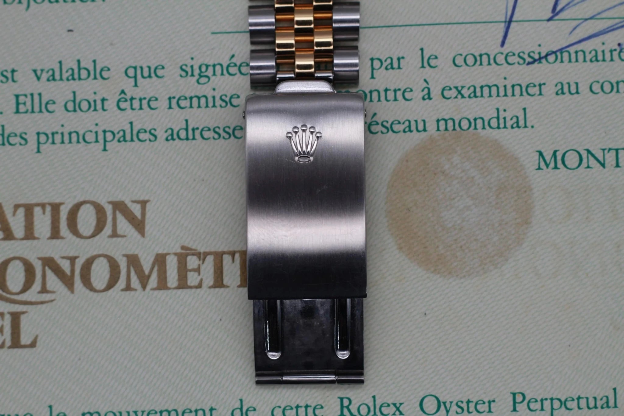 1982 Rolex Datejust Ref. 16013 Linen Dial | Box and Papers - Sierra Time Co