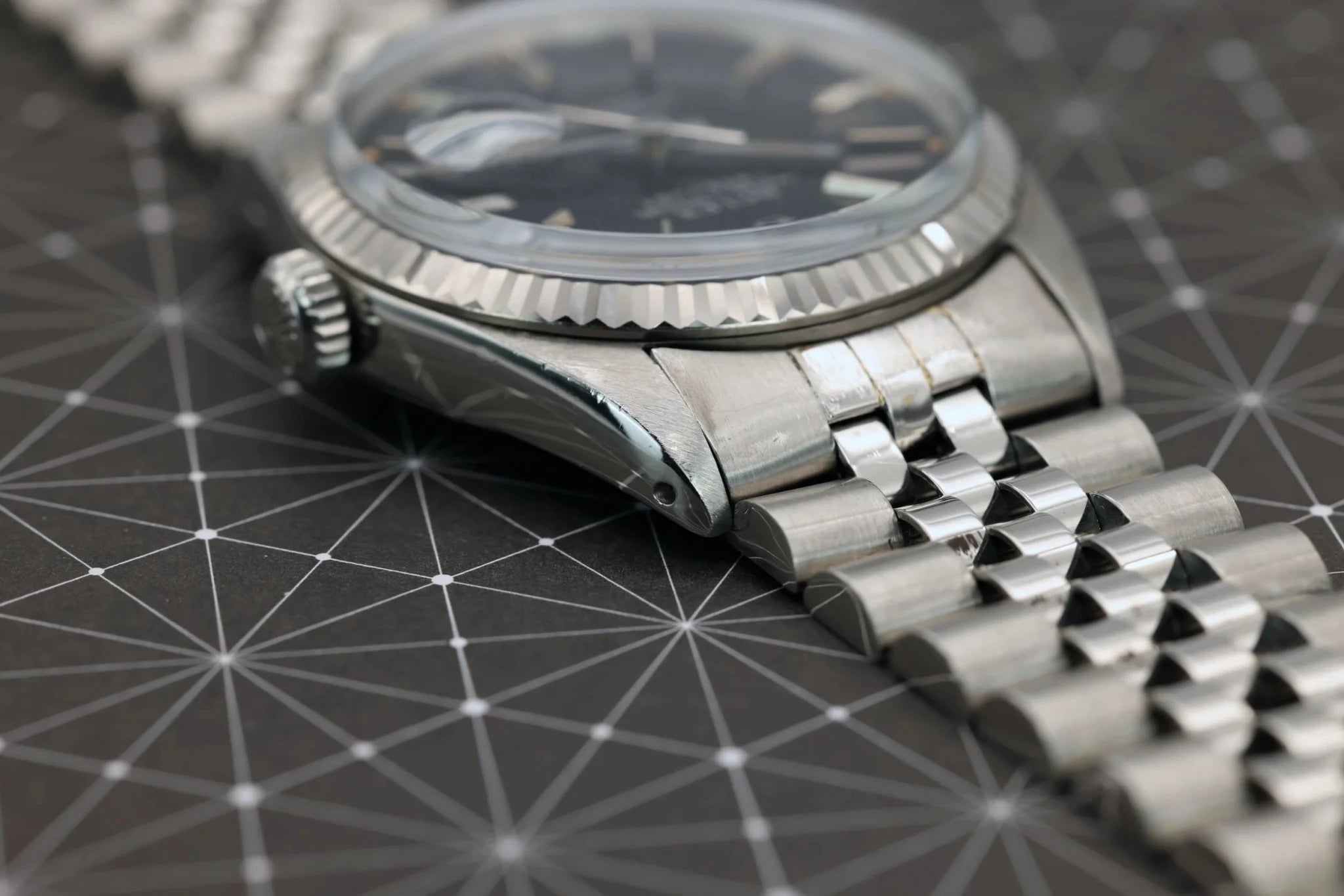 1983 Rolex Datejust Ref. 16014 | Dark Blue Dial | Box and Papers - Sierra Time Co