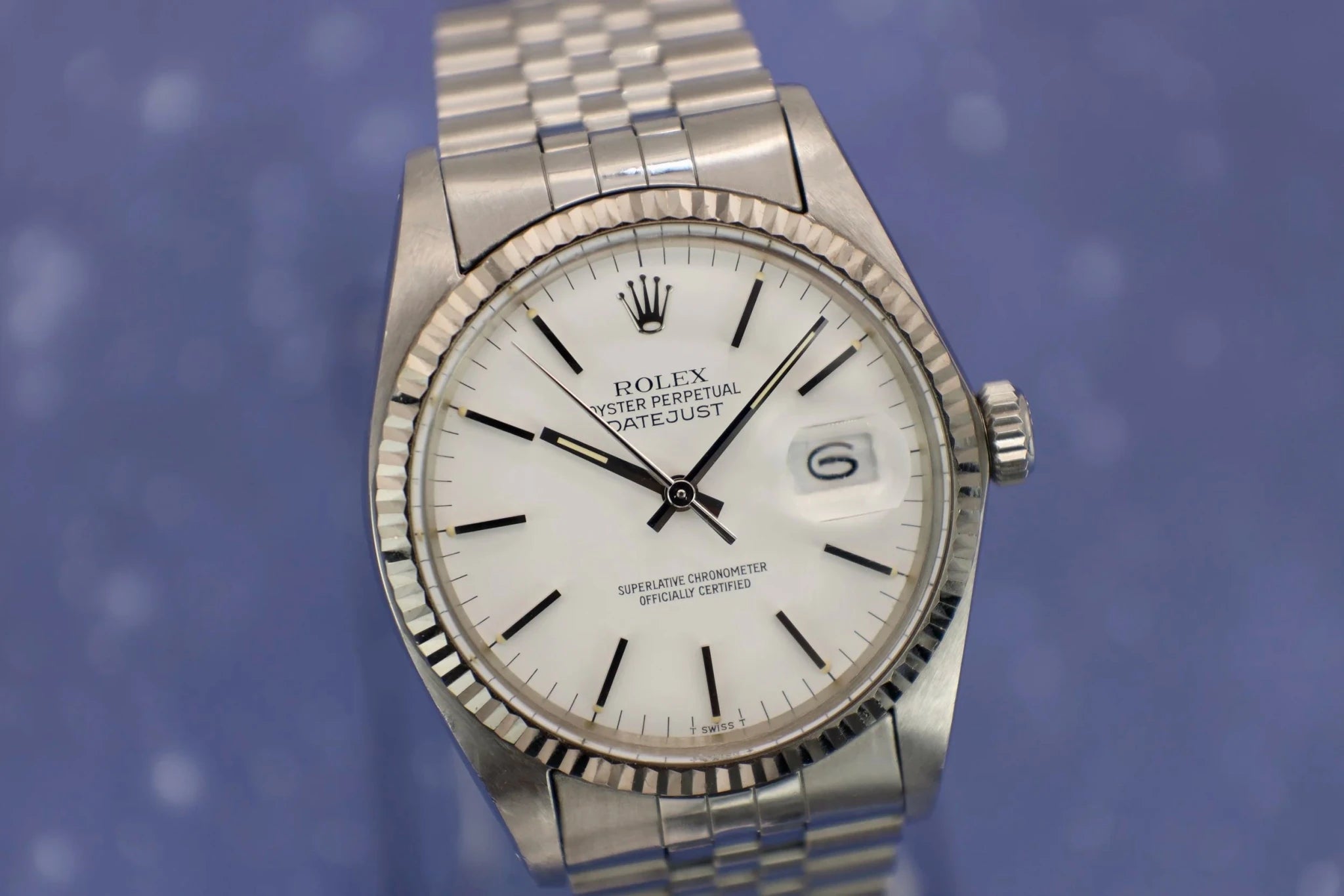 1983 Rolex Datejust Ref. 16014 | White Dial - Sierra Time Co