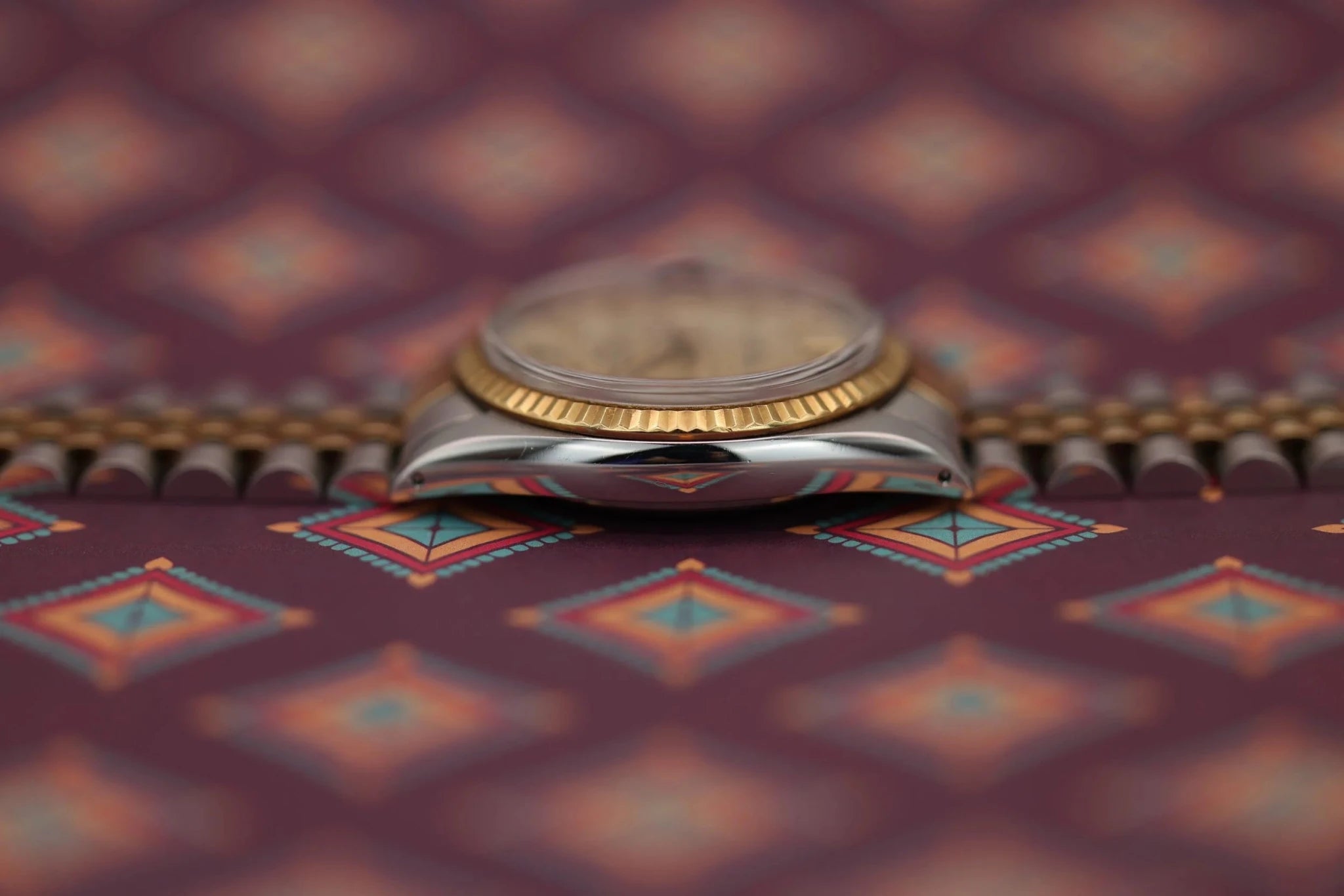 1984 Rolex Datejust Ref. 16013 | Champagne Linen Dial - Sierra Time Co