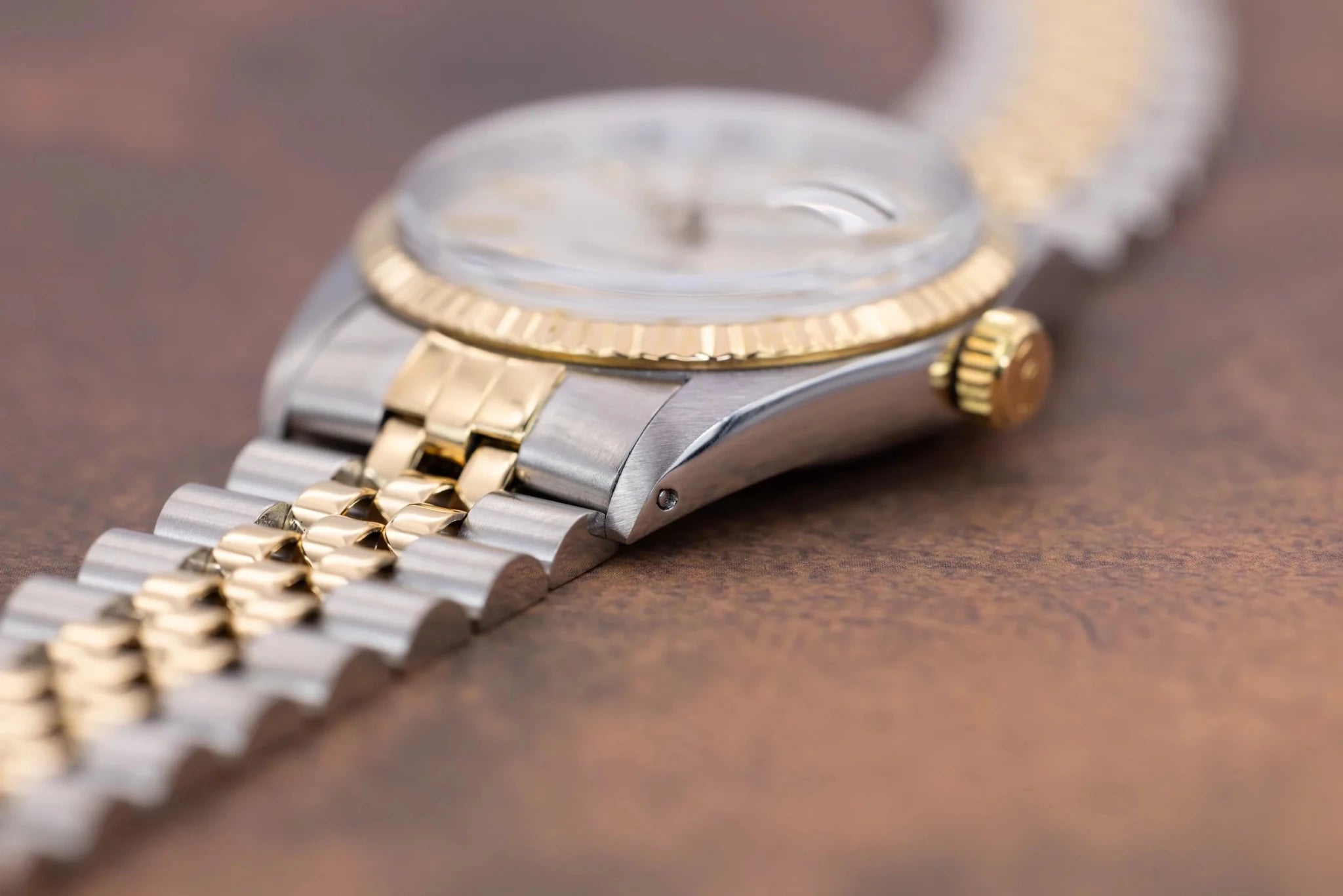 1984 Rolex Datejust Ref. 16013 | Silver Tapestry Dial - Sierra Time Co