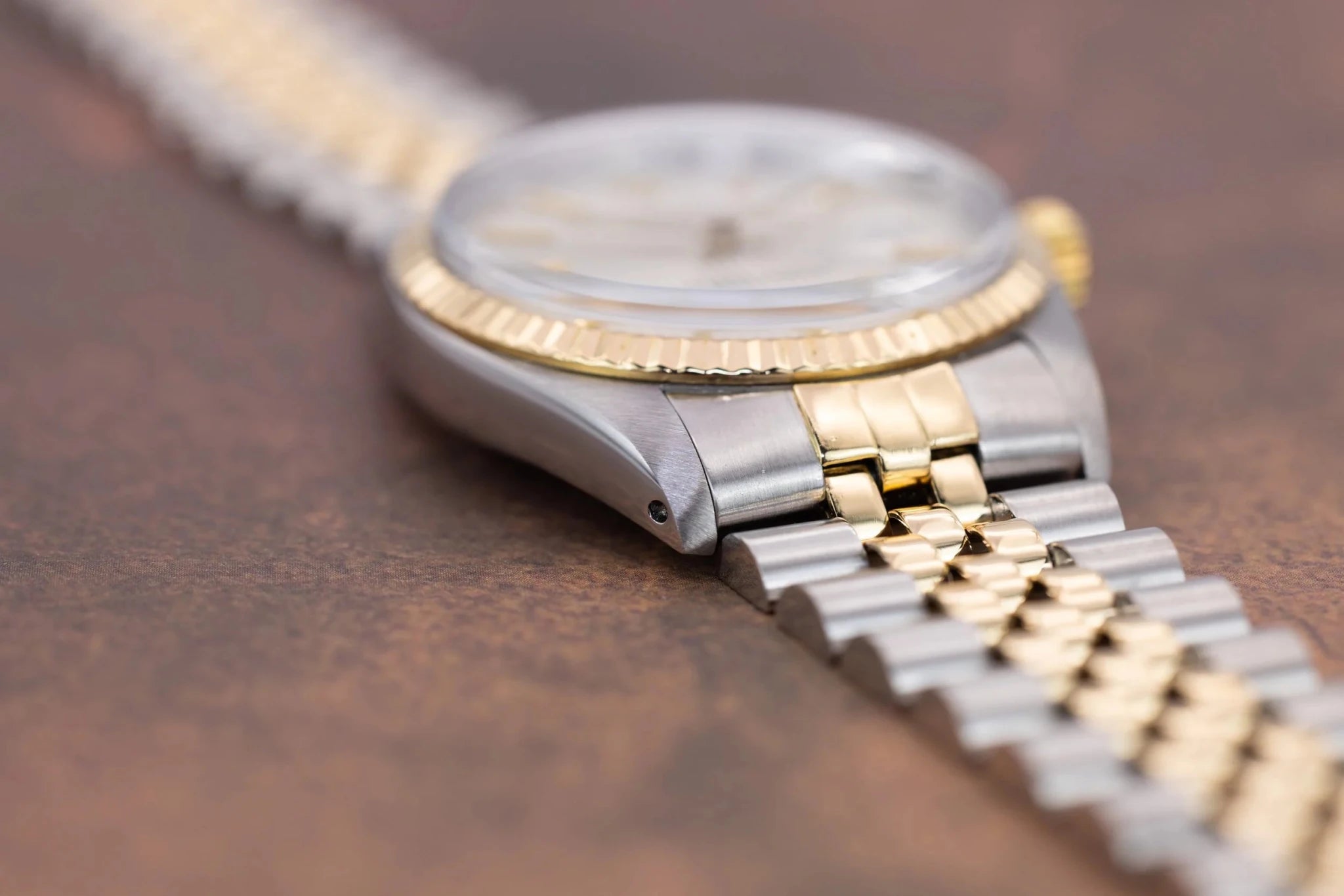 1984 Rolex Datejust Ref. 16013 | Silver Tapestry Dial - Sierra Time Co