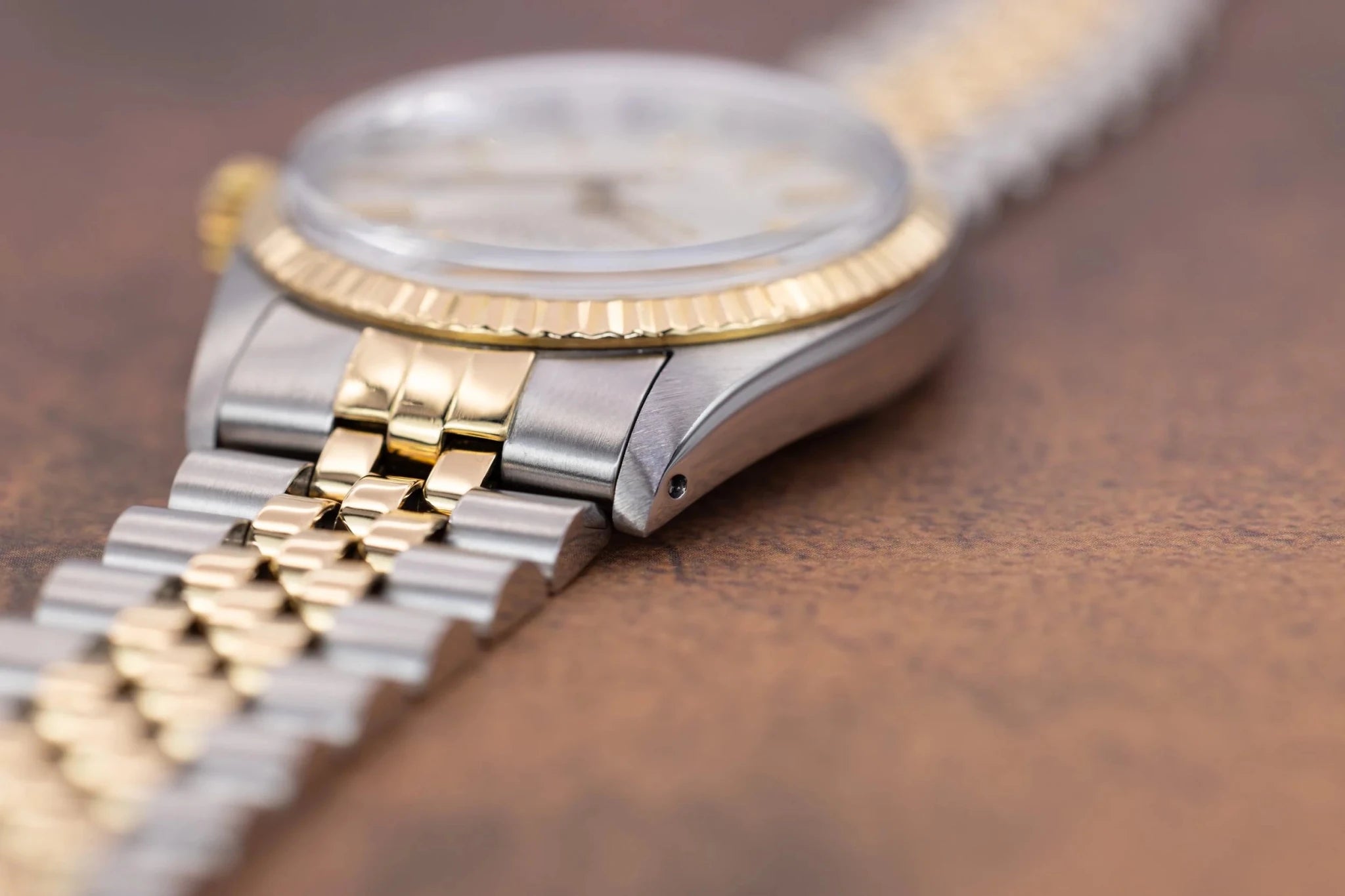 1984 Rolex Datejust Ref. 16013 | Silver Tapestry Dial - Sierra Time Co