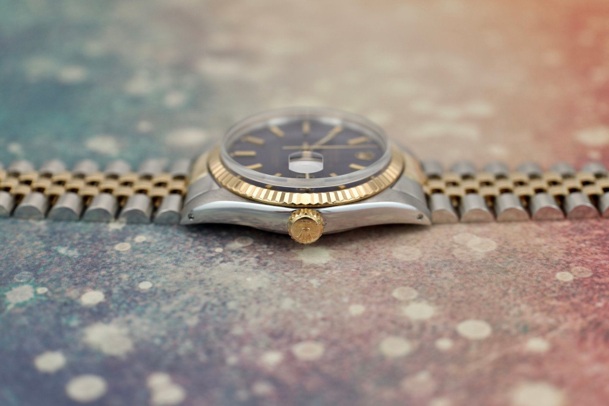 1984 Rolex Datejust Ref. 16013 | Tropical Purple Dial - Sierra Time Co