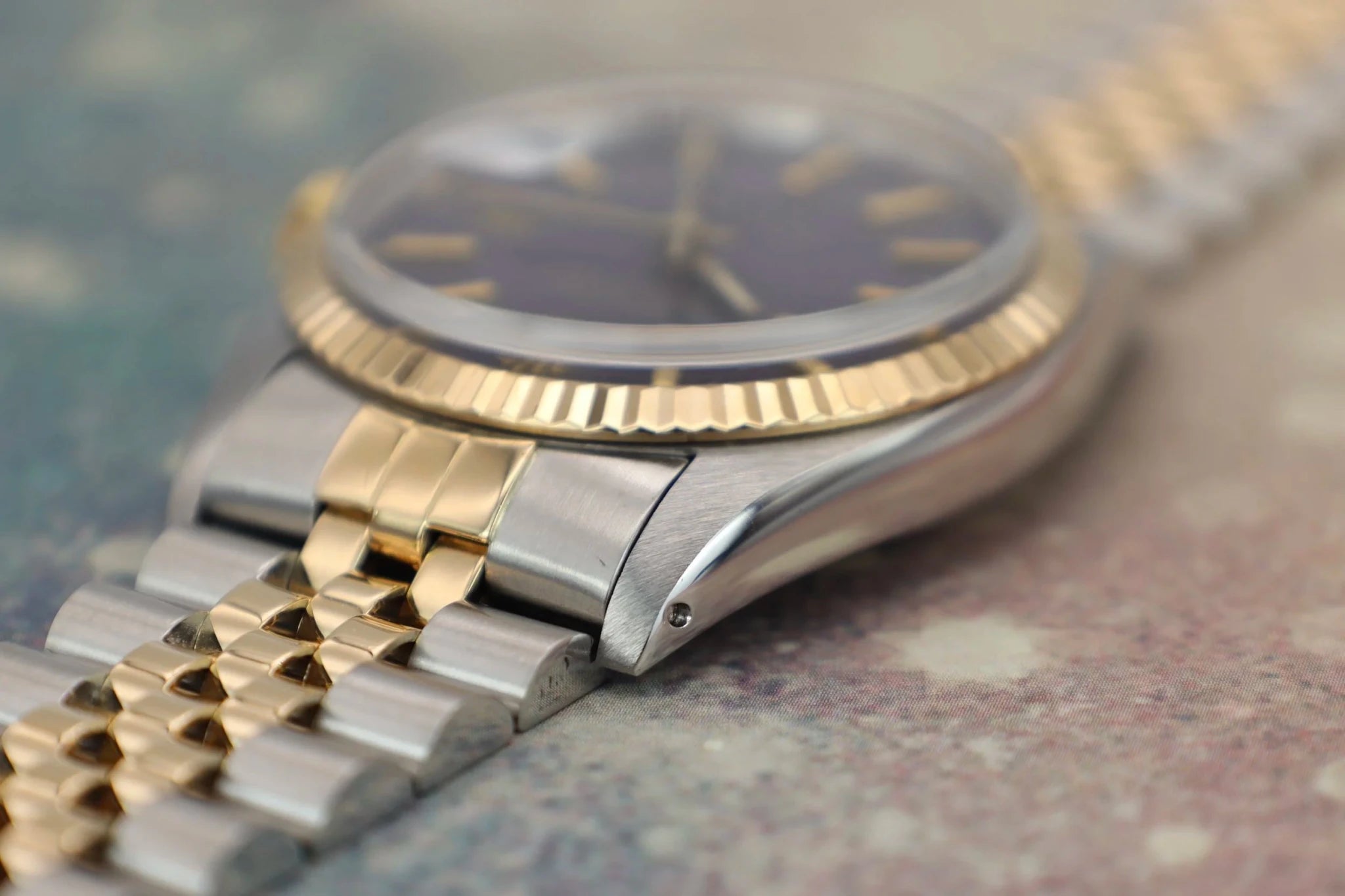 1984 Rolex Datejust Ref. 16013 | Tropical Purple Dial - Sierra Time Co