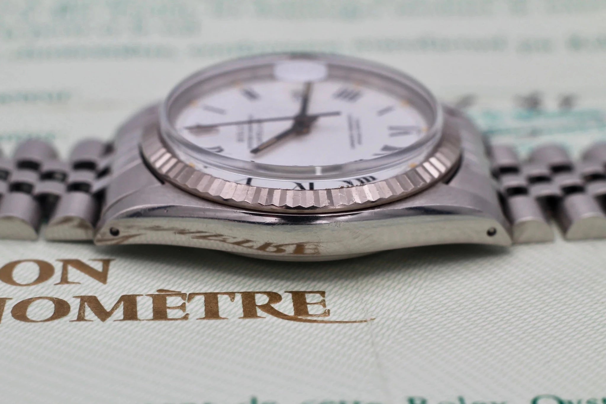 1984 Rolex Datejust Ref. 16014 Buckley Dial | Papers - Sierra Time Co