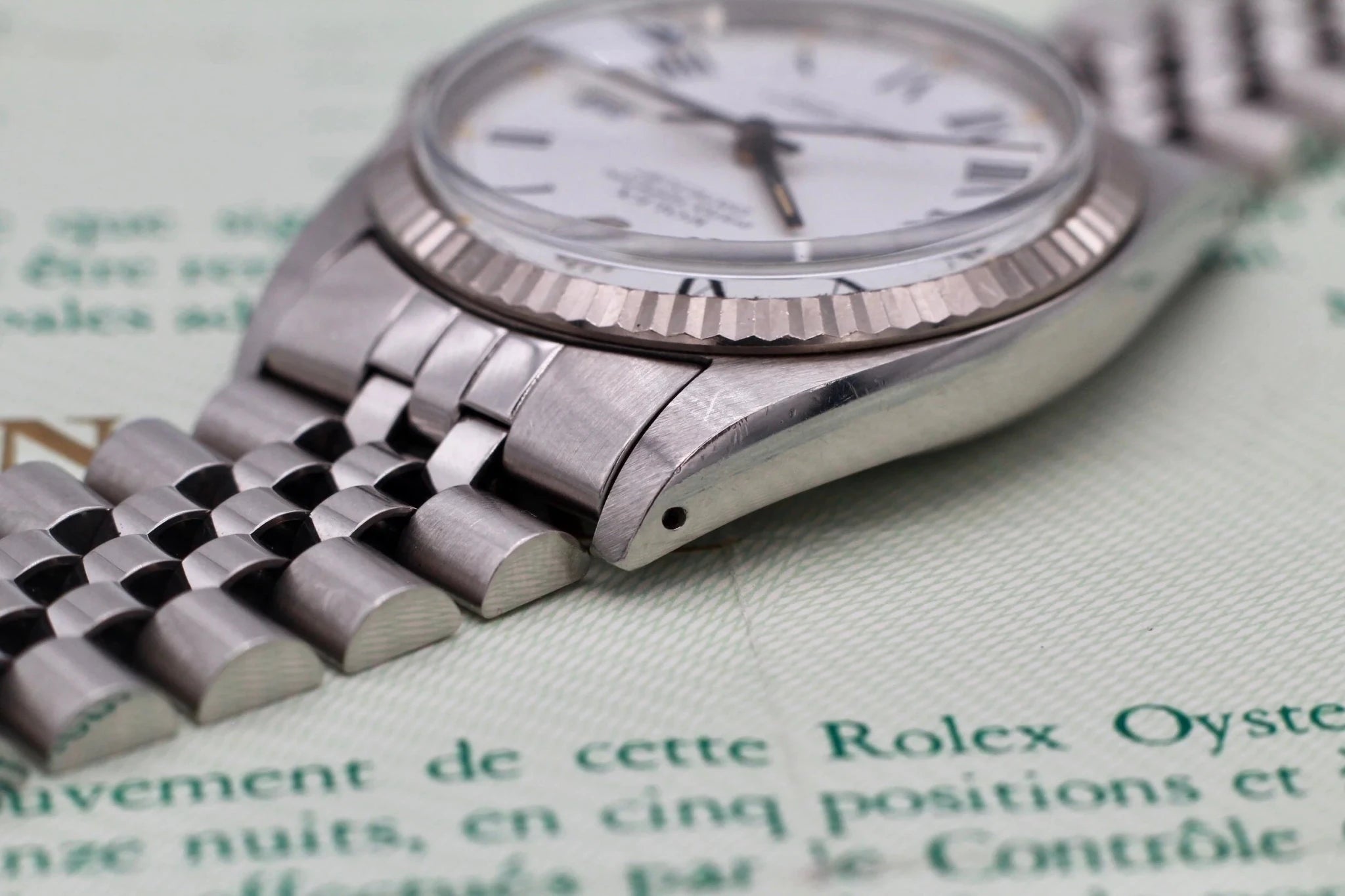 1984 Rolex Datejust Ref. 16014 Buckley Dial | Papers - Sierra Time Co