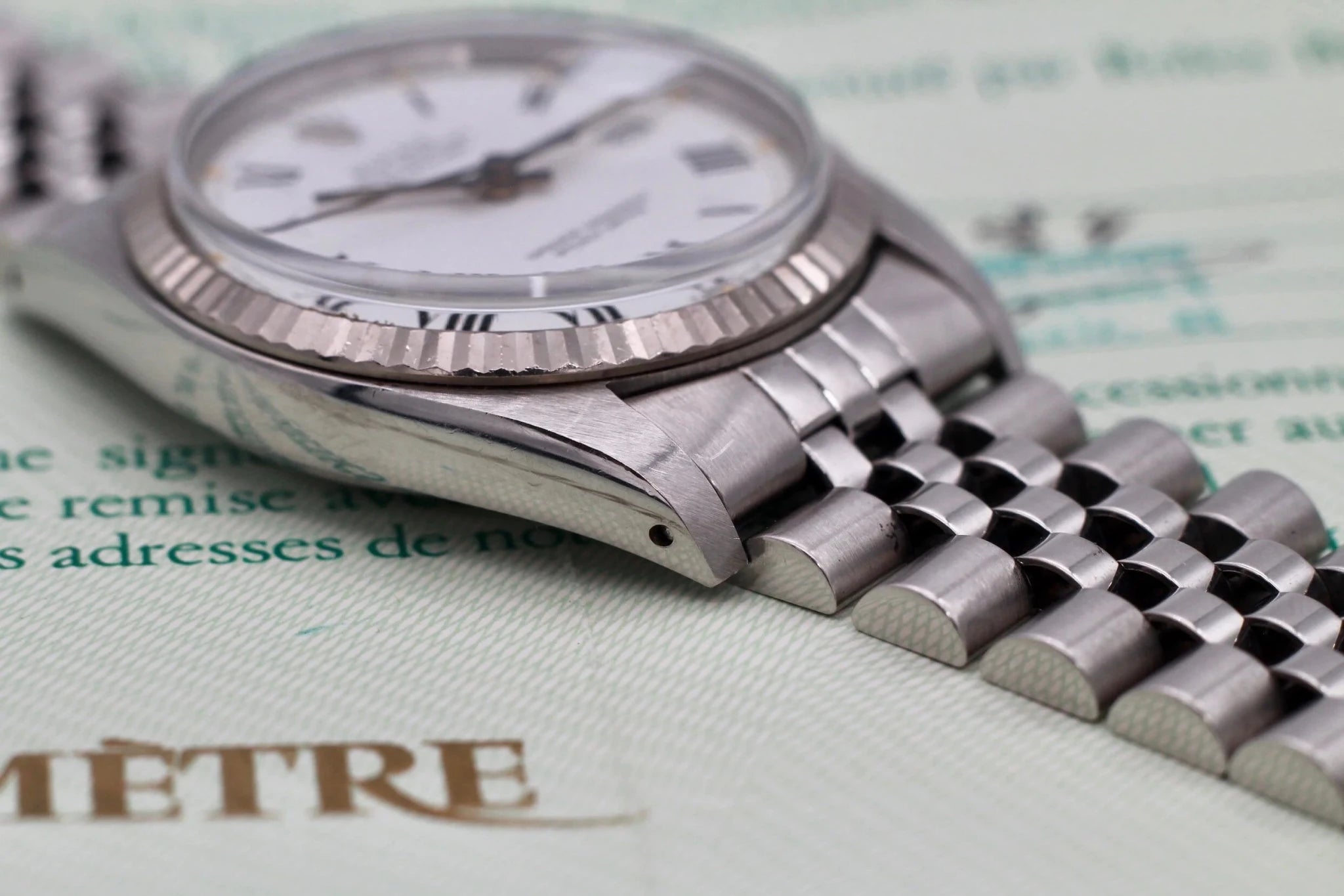 1984 Rolex Datejust Ref. 16014 Buckley Dial | Papers - Sierra Time Co