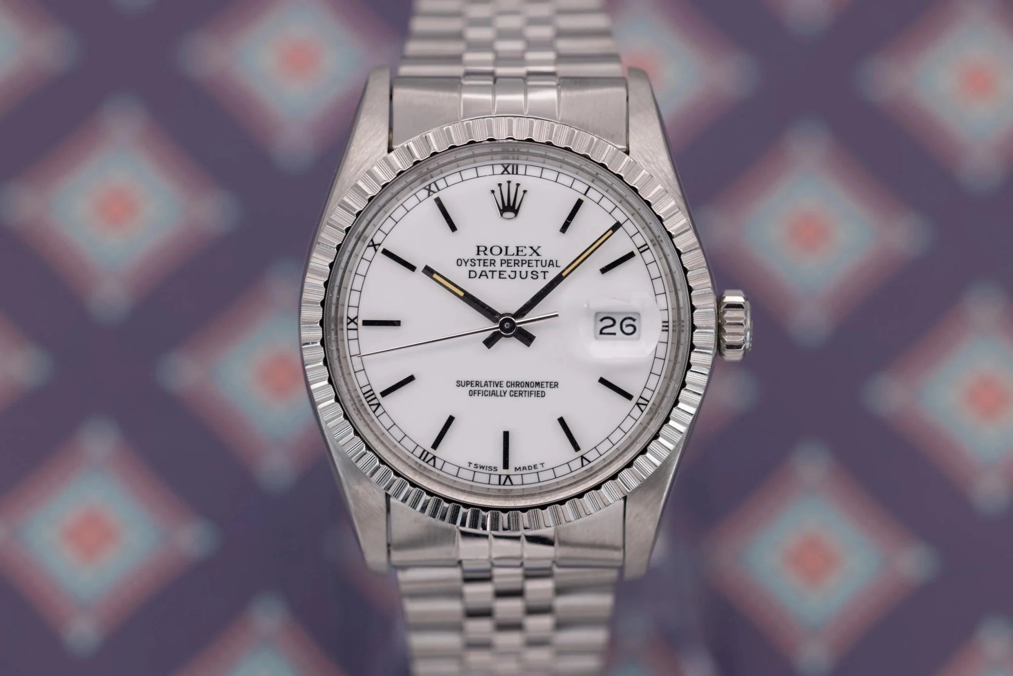 1984 Rolex Datejust Ref. 16030 | White Dial - Sierra Time Co