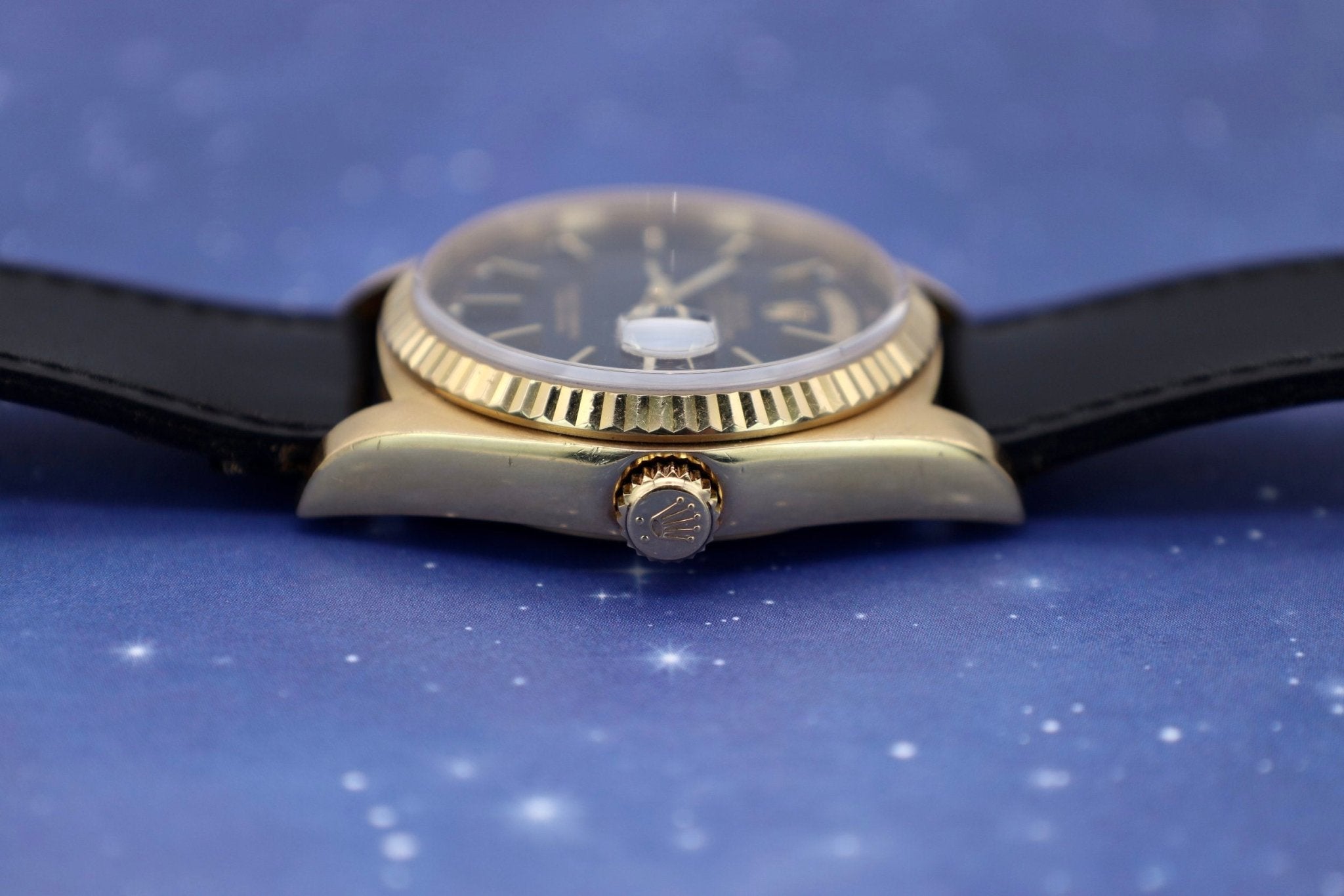 1984 Rolex Day-Date Ref. 18038 | Dark Blue Dial - Sierra Time Co