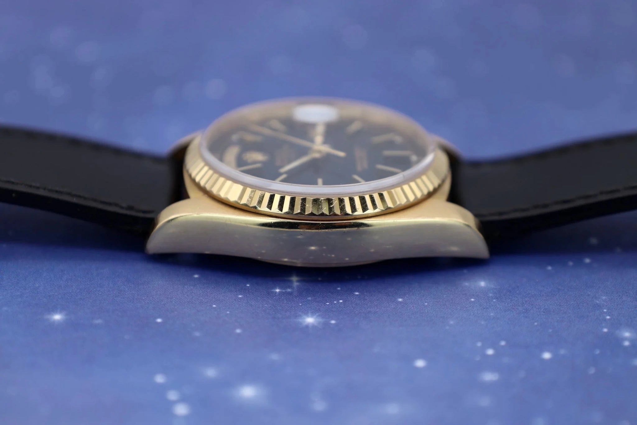 1984 Rolex Day-Date Ref. 18038 | Dark Blue Dial - Sierra Time Co