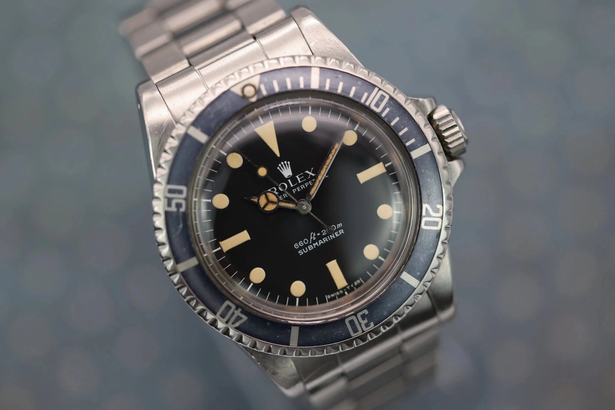 1984 Rolex Submariner Ref. 5513 | Steel Blue Insert - Sierra Time Co