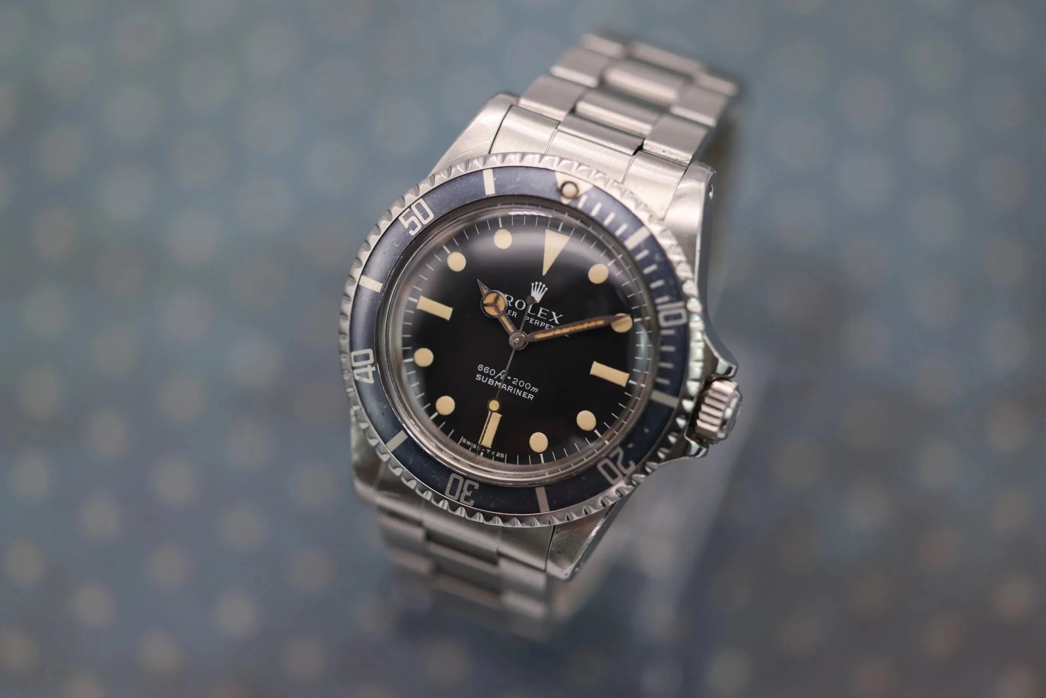 1984 Rolex Submariner Ref. 5513 | Steel Blue Insert - Sierra Time Co