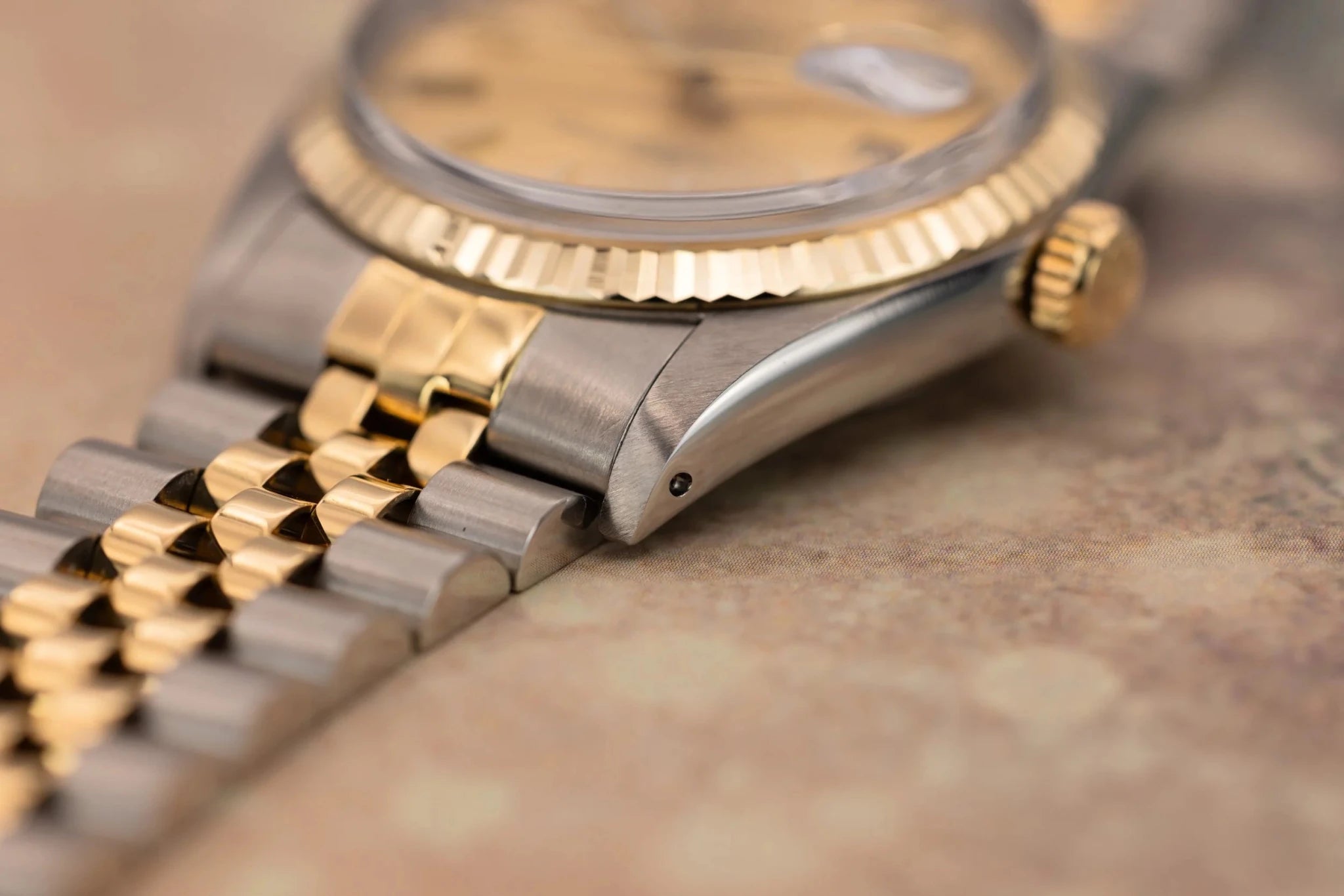 1985 Rolex Datejust Ref. 16013 | Champagne Dial | Box and Papers - Sierra Time Co