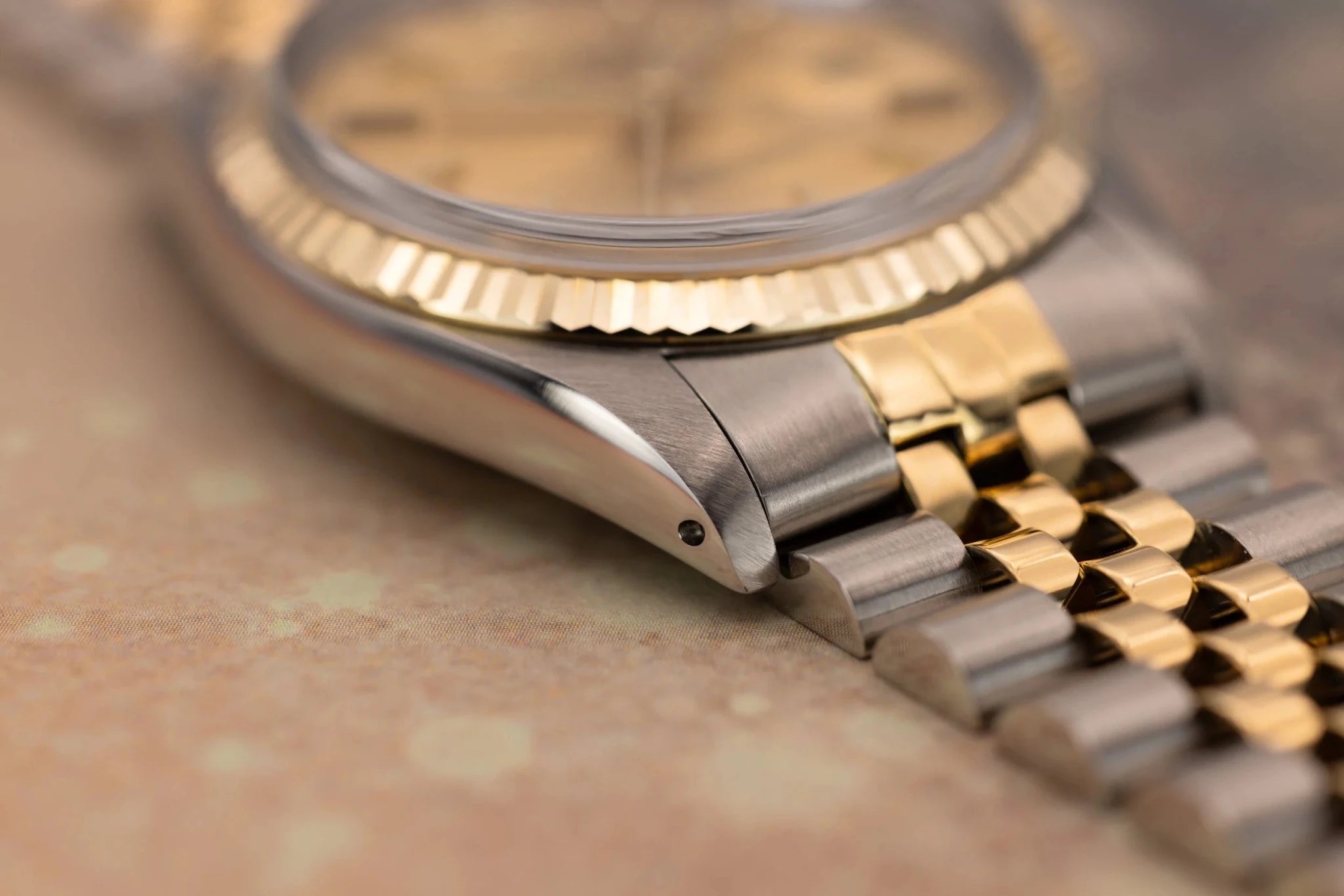 1985 Rolex Datejust Ref. 16013 | Champagne Dial | Box and Papers - Sierra Time Co