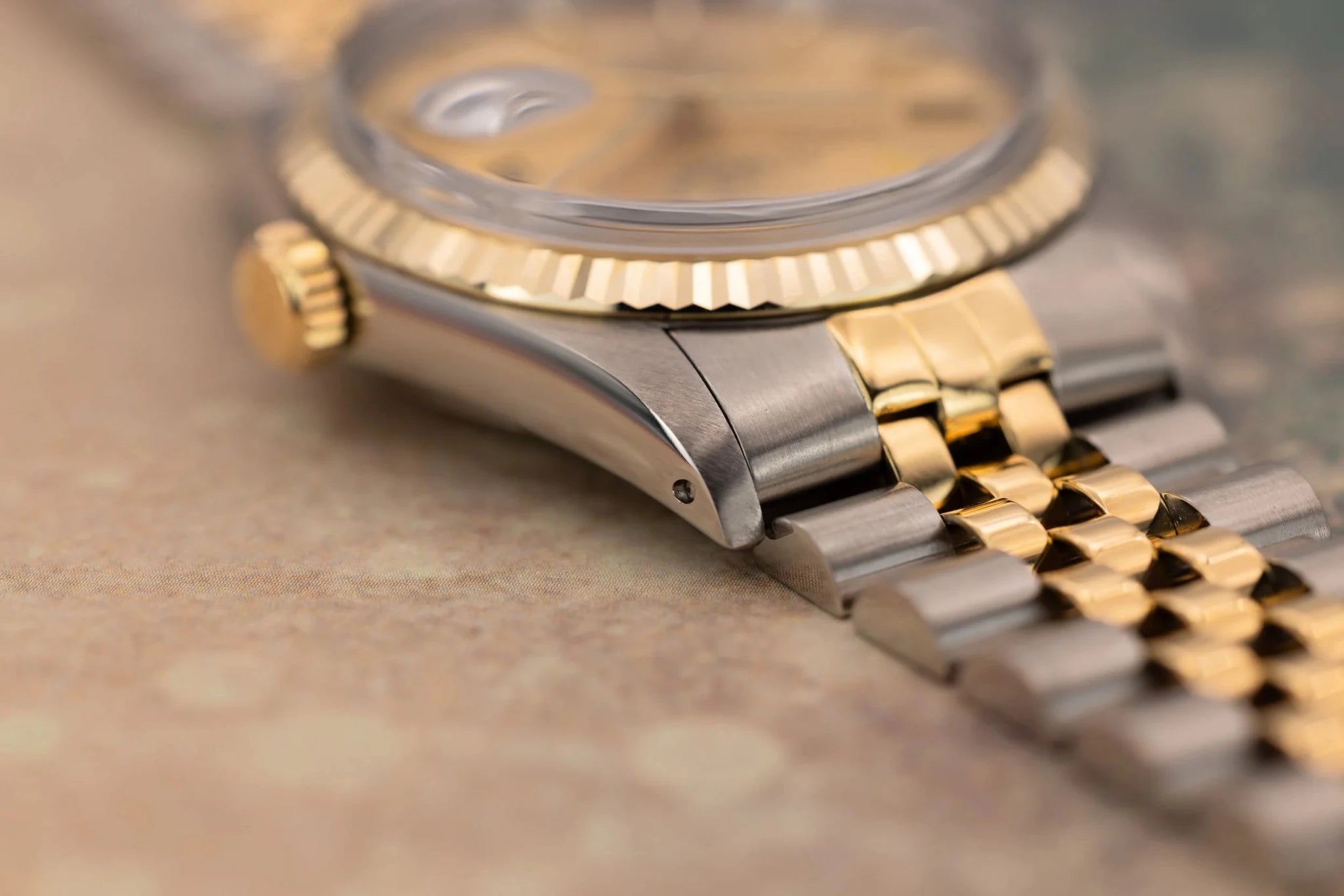 1985 Rolex Datejust Ref. 16013 | Champagne Dial | Box and Papers - Sierra Time Co